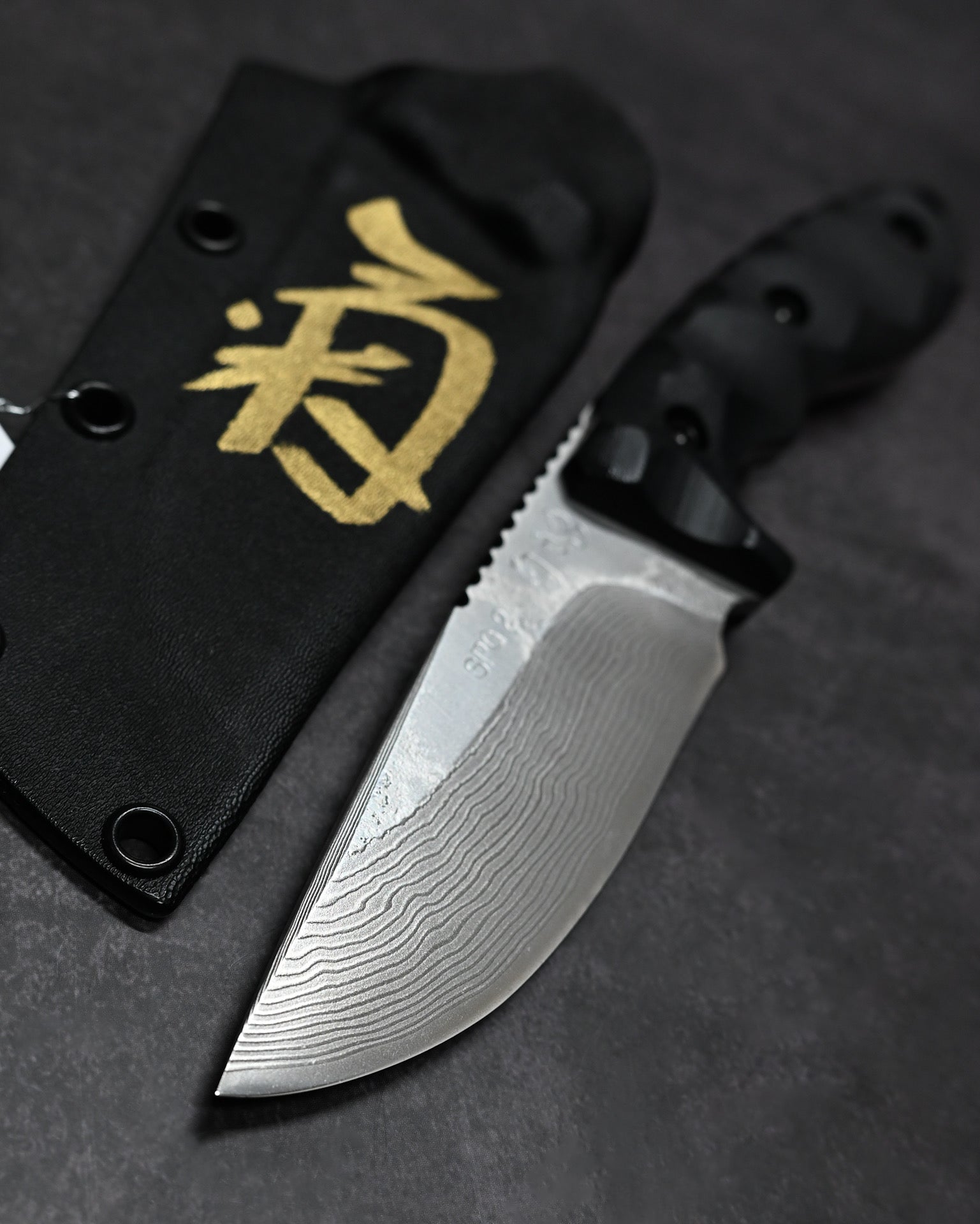 KikuKnives 松田菊男 フルカスタム 諏訪 SPG-2 積層鍛造ブレード – 三 