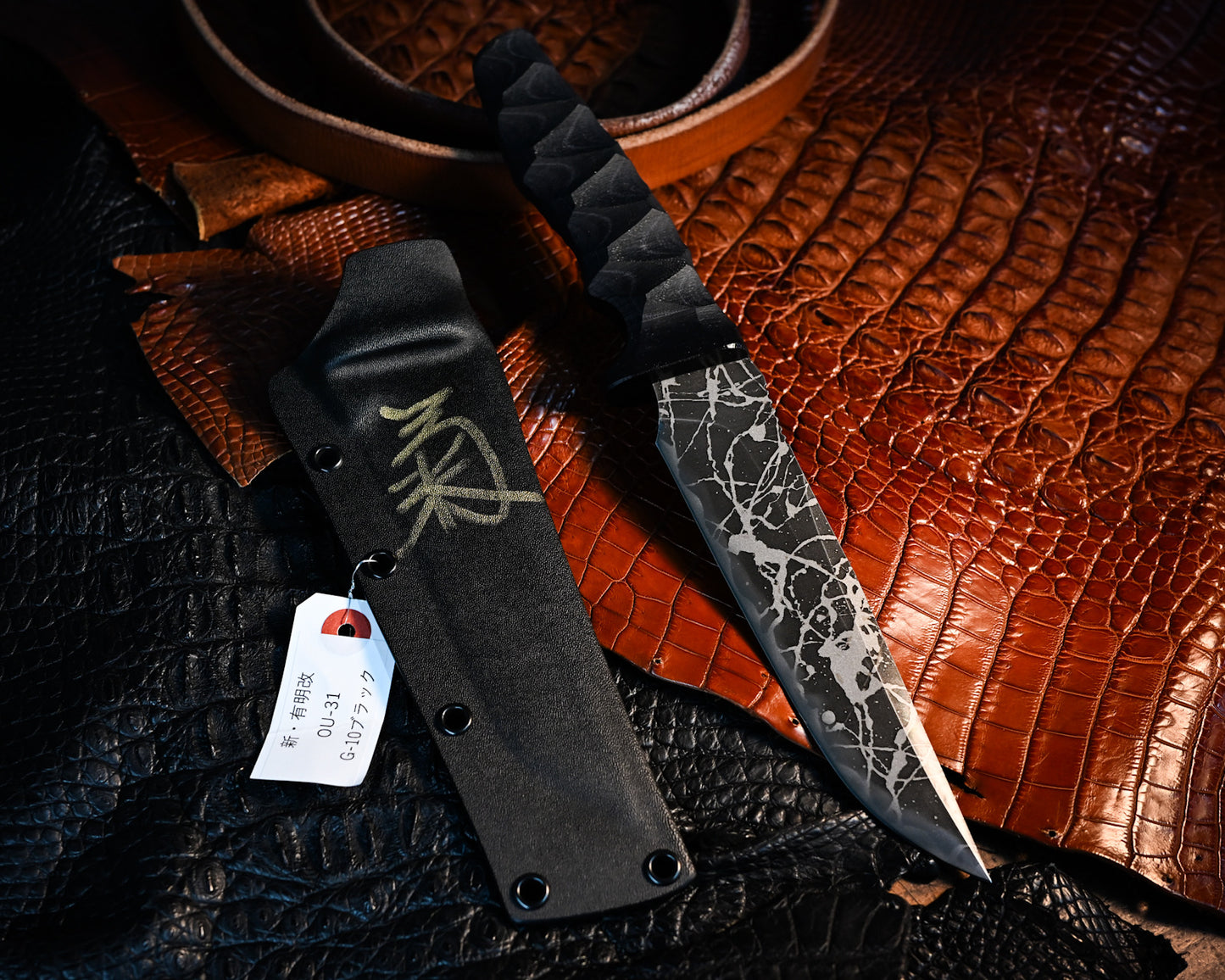 Shin Ariake-Kai | OU-31 Outdoor Fixed Blade | Kiku Knives by Kiku Matsuda