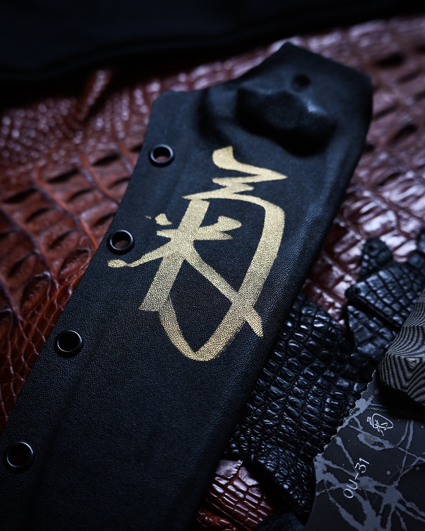 Kiku Matsuda × Kiku Knives|Sabai-doru Limited Knife (Ginza Exhibition Special Edition・Hand-Signed “Kiku” on Sheath)