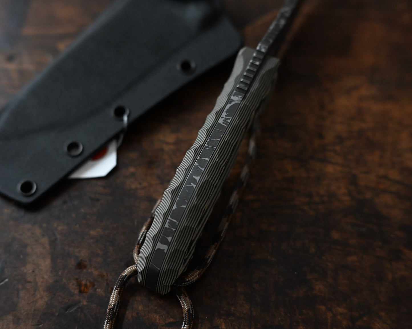 Aoba | Kiku Knives Kiku Matsuda Signature Tactical Fixed Blade - OU-31 Steel | Outdoor & Survival Knife