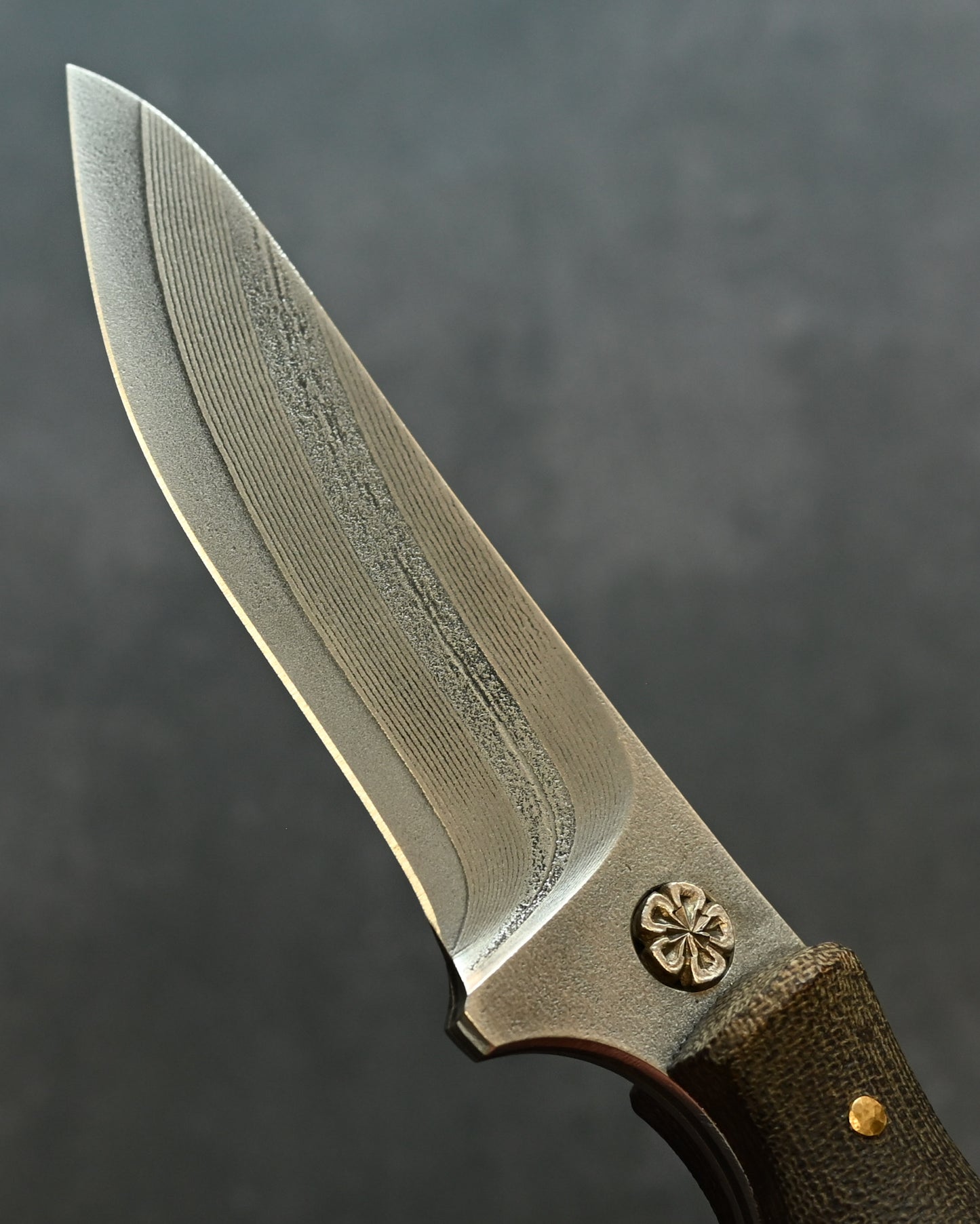 Wtopia BLACK RHINO アウトドアナイフ|R2積層鋼|関市ナイフショー限定|日本製ハンドメイド