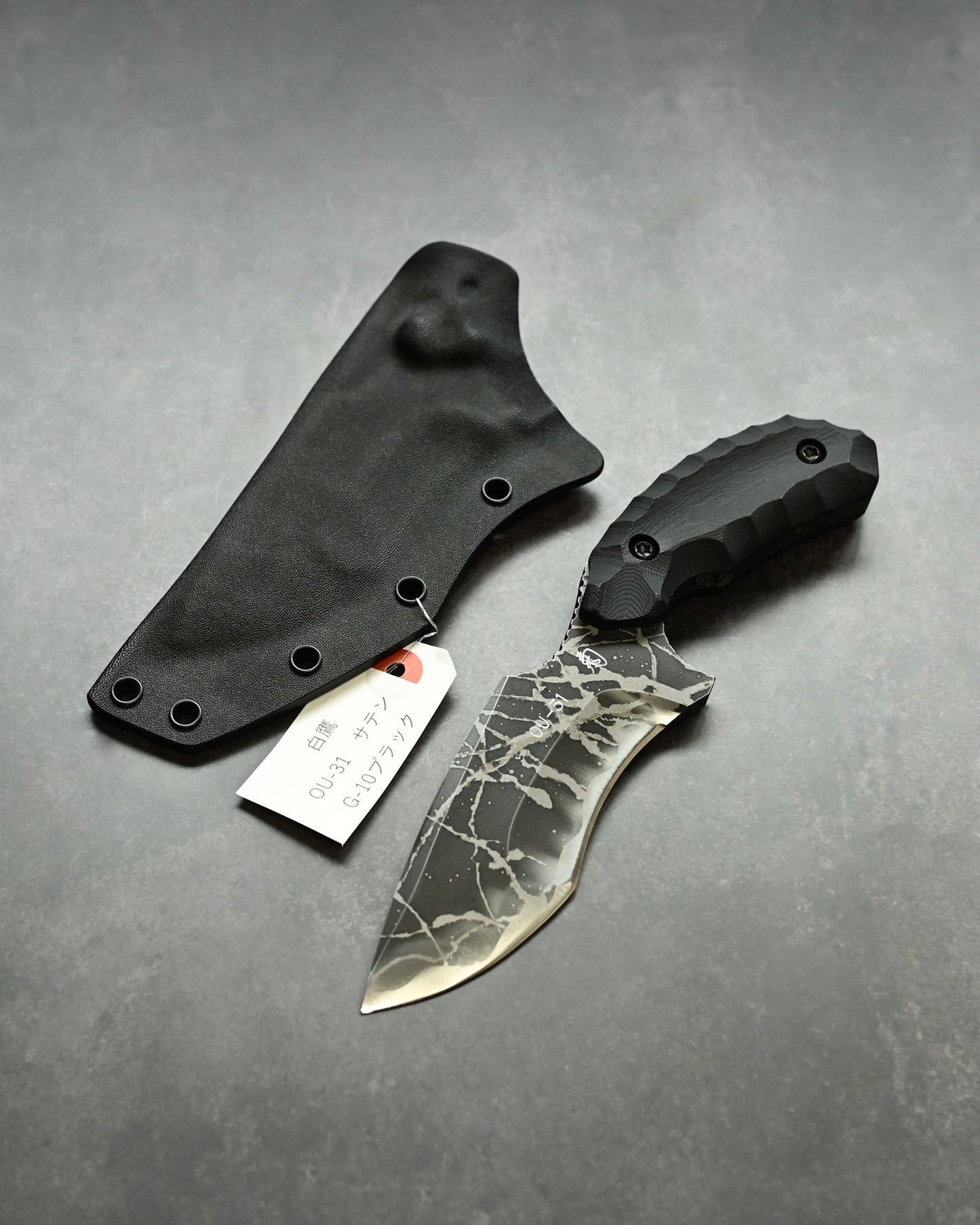 Kiku Matsuda Kikuknives Hakutaka Outdoor Fixed Blade  Handcrafted in Japan