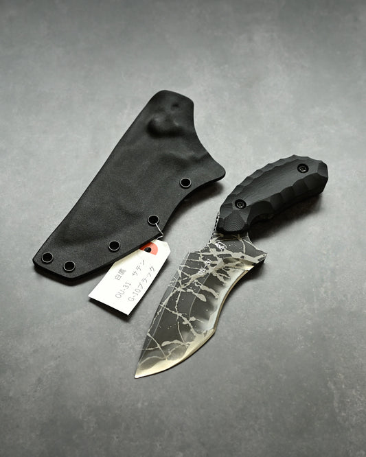 Kiku Matsuda Kikuknives Hakutaka Outdoor Fixed Blade  Handcrafted in Japan