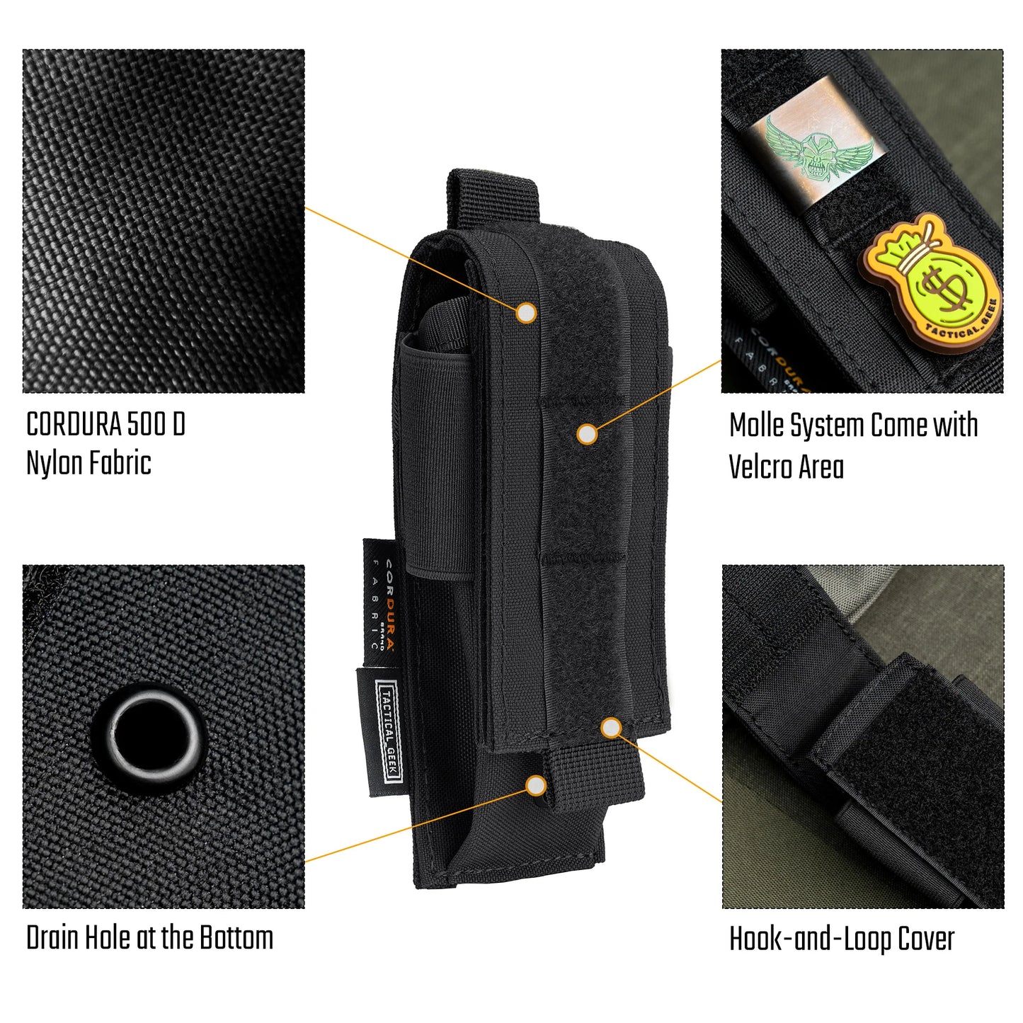 Tactical_Geek EXT8 Single Pistol Mag Pouch