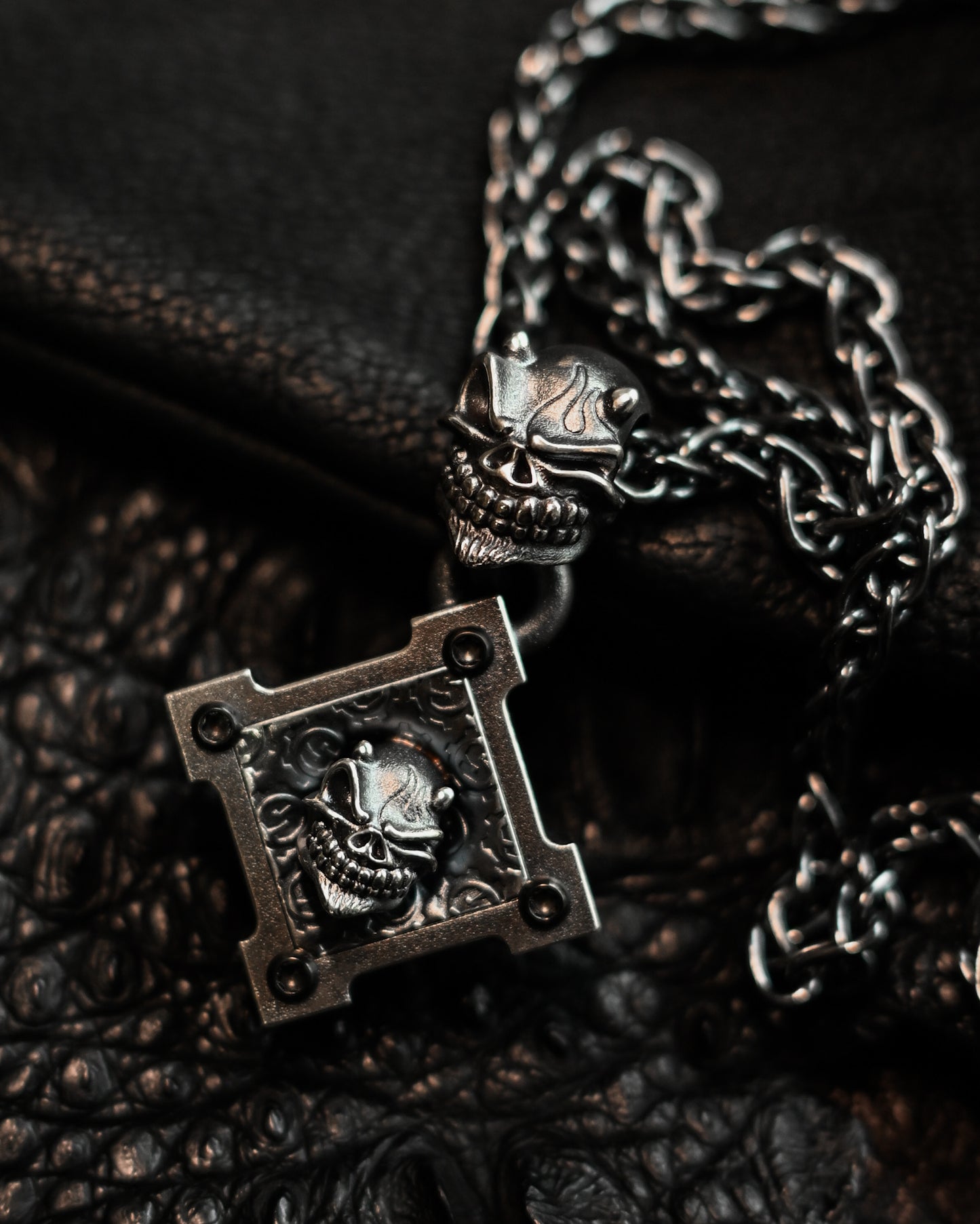 Rare Tokyo Show Exclusive Steel Flame × Starlingear Devil Slickster Killbox Pendant – Signed Edition