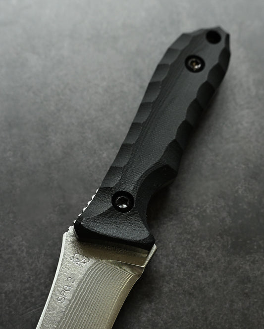 Ultra-Rare | 2025 BIWAMASU Market Exhibition Model | Kiku Matsuda “Kōfū” (江風) | SPG-2 Outdoor Fixed Blade | G10 Handle