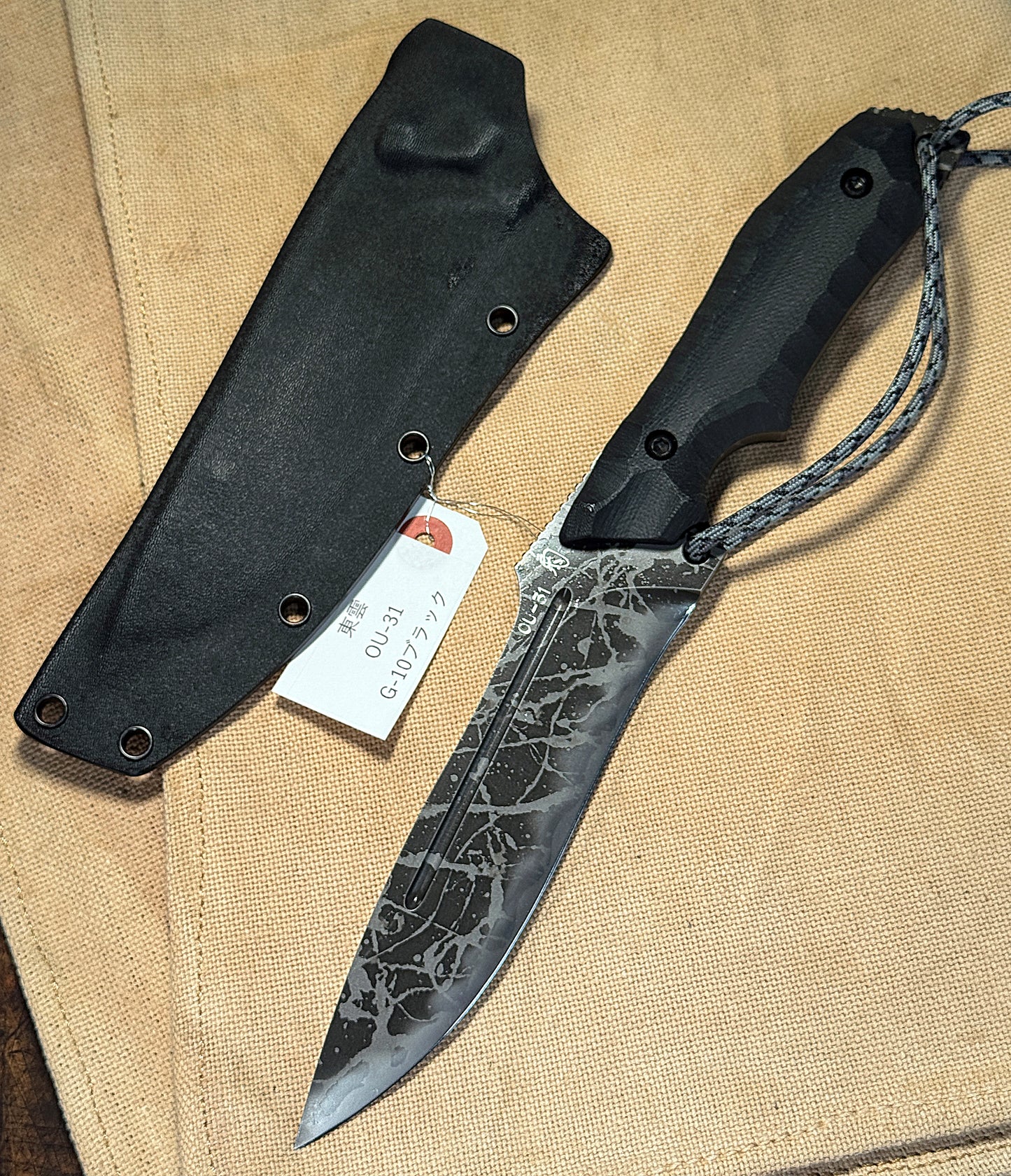 Shinonome | OU-31 + G-10 Black 松田菊男 Kikuknives