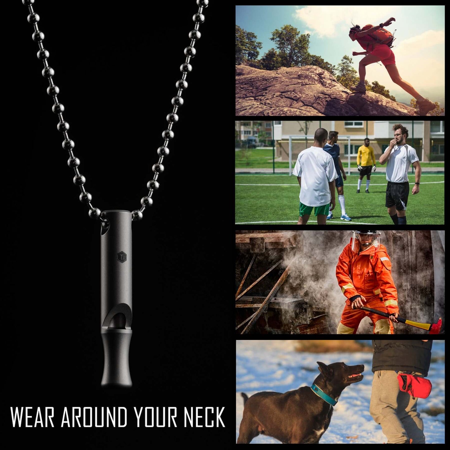 KeyUnity KA22 TITANIUM WHISTLE