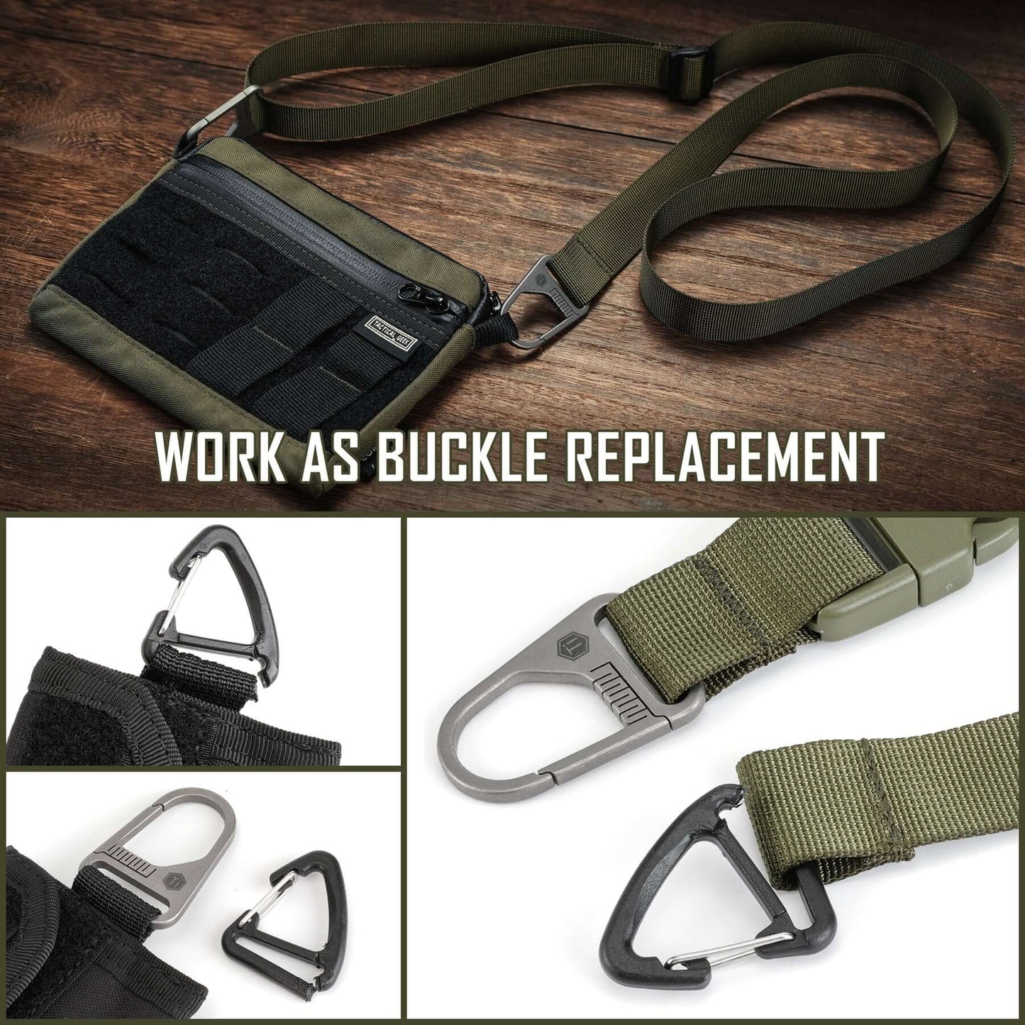 KeyUnity KB00 TITANIUM CARABINER CLIP