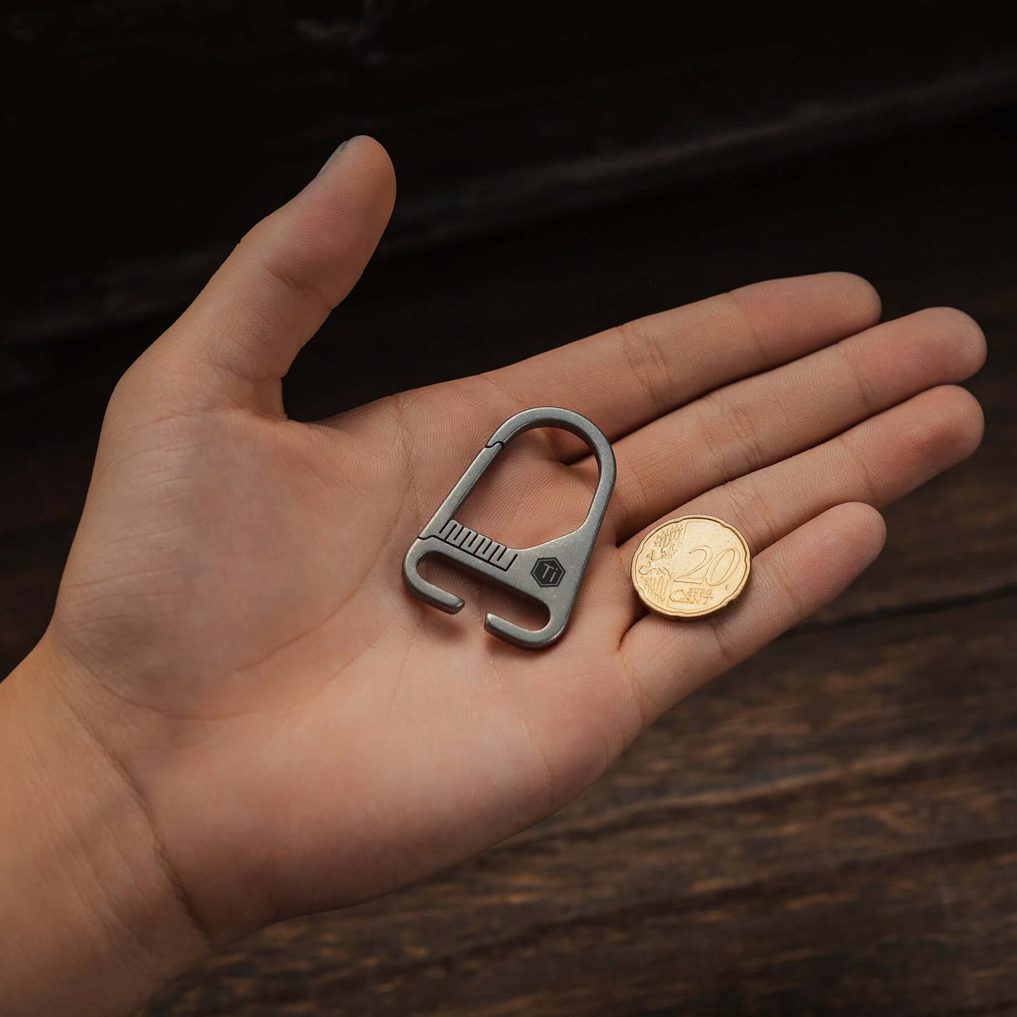 KeyUnity KB00 TITANIUM CARABINER CLIP