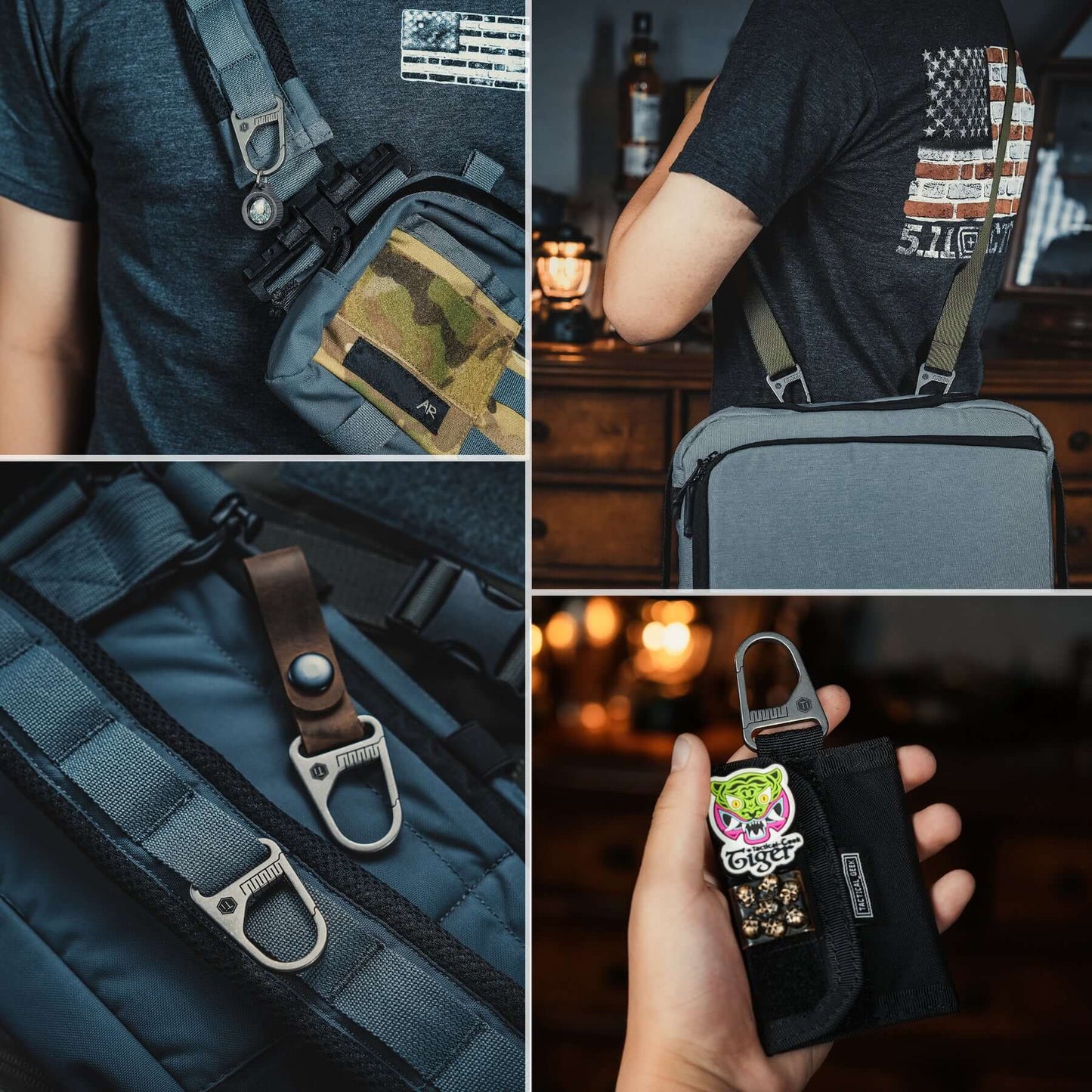 KeyUnity KB00 TITANIUM CARABINER CLIP