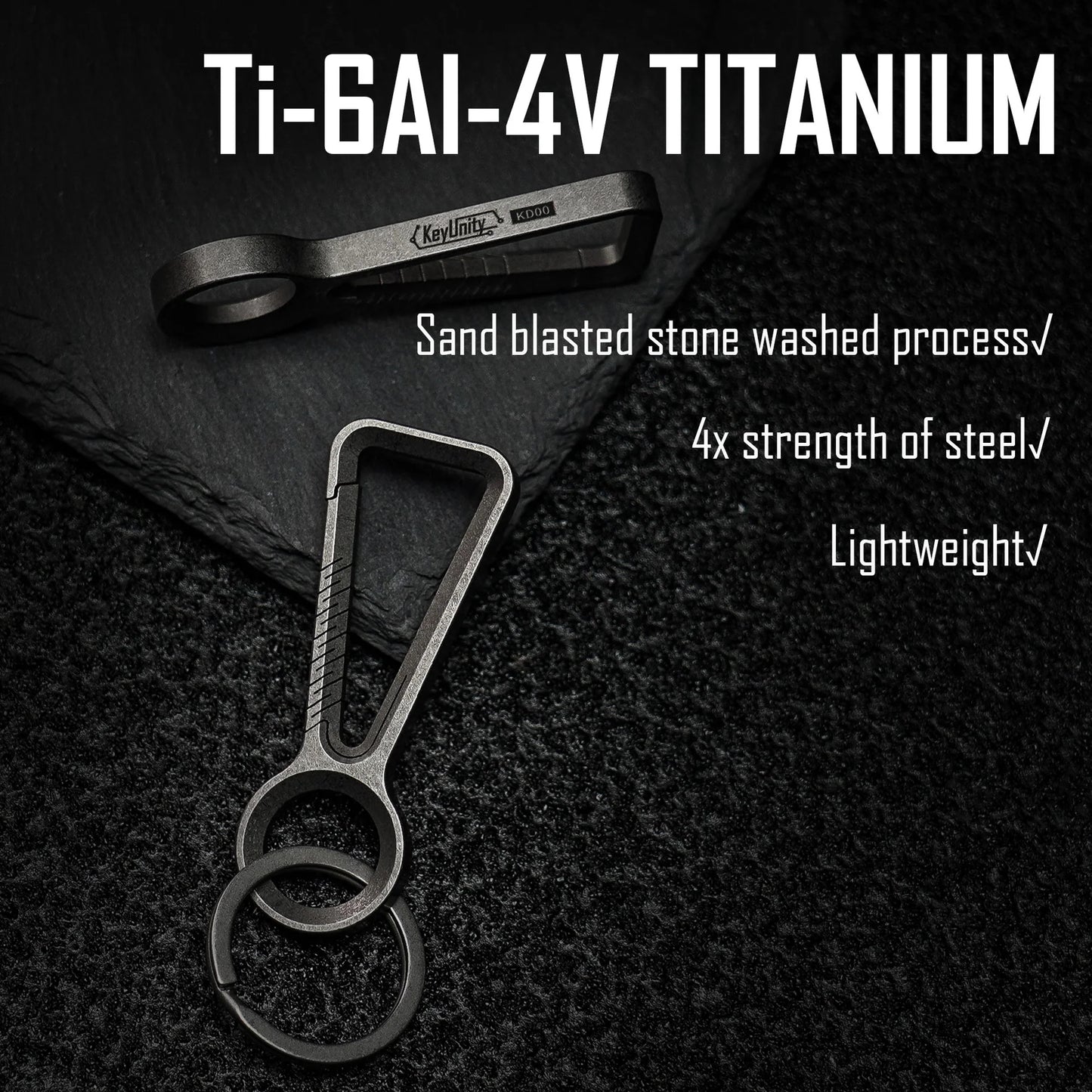 KeyUnity KD00 TITANIUM KEYCHAIN