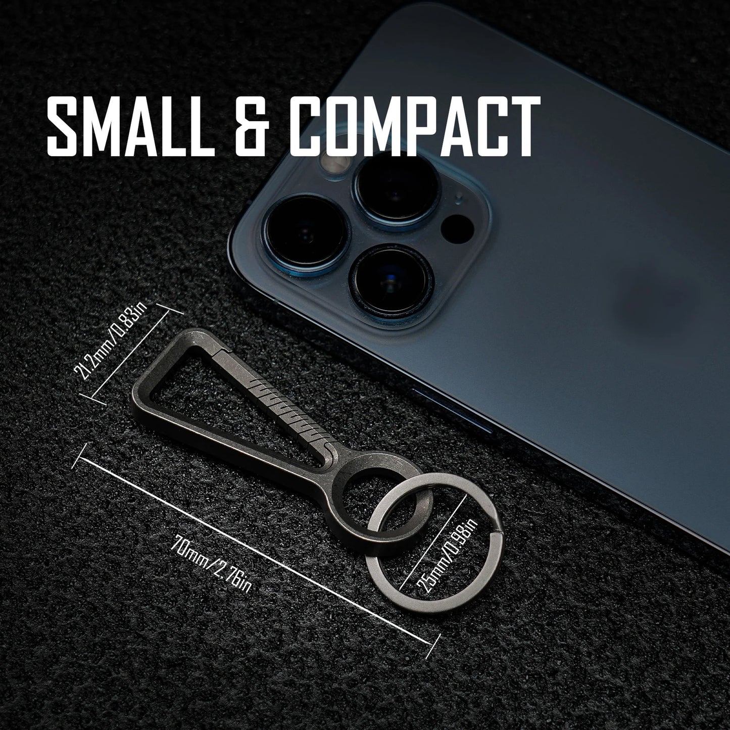 KeyUnity KD00 TITANIUM KEYCHAIN