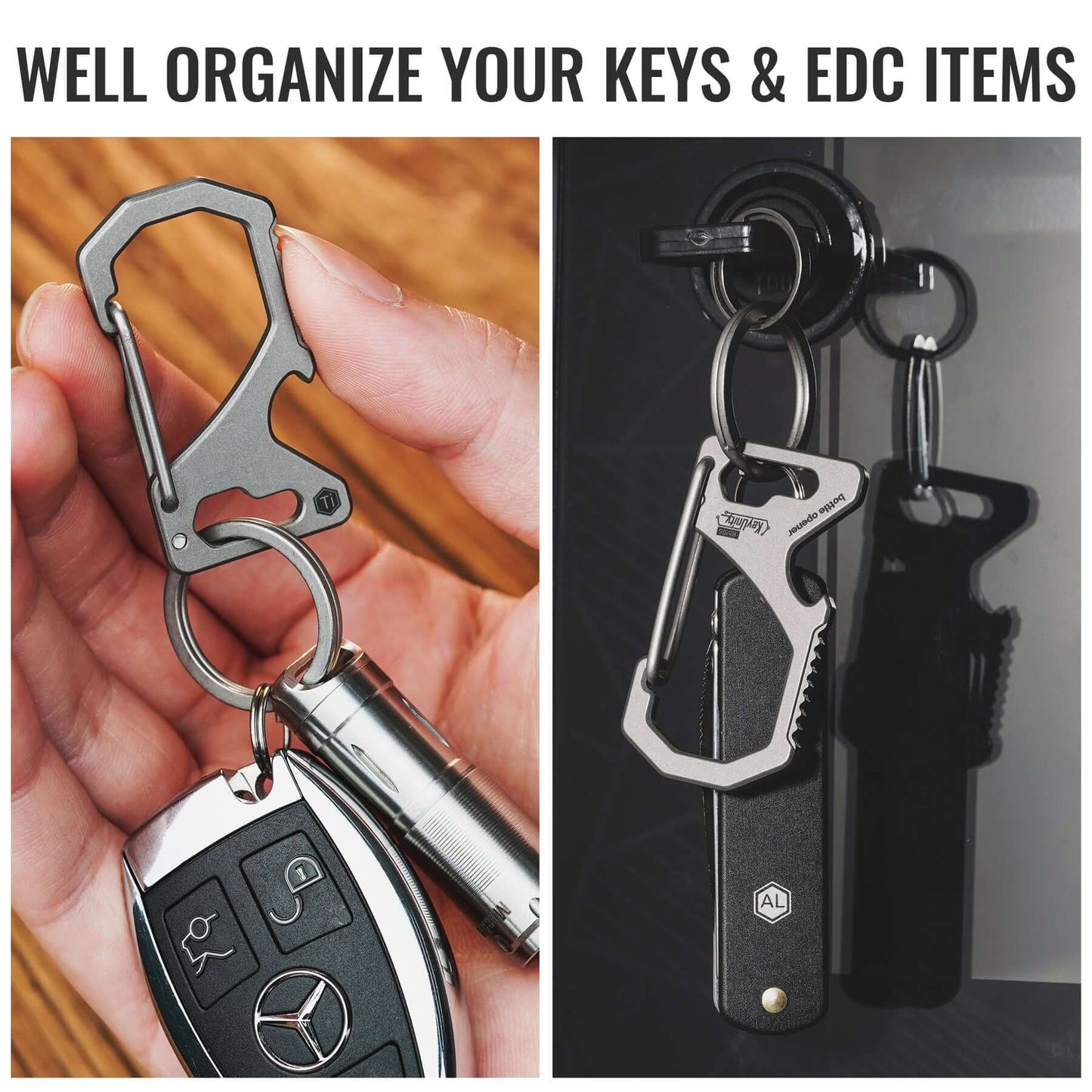 KeyUnity KM05 Titanium Carabiner