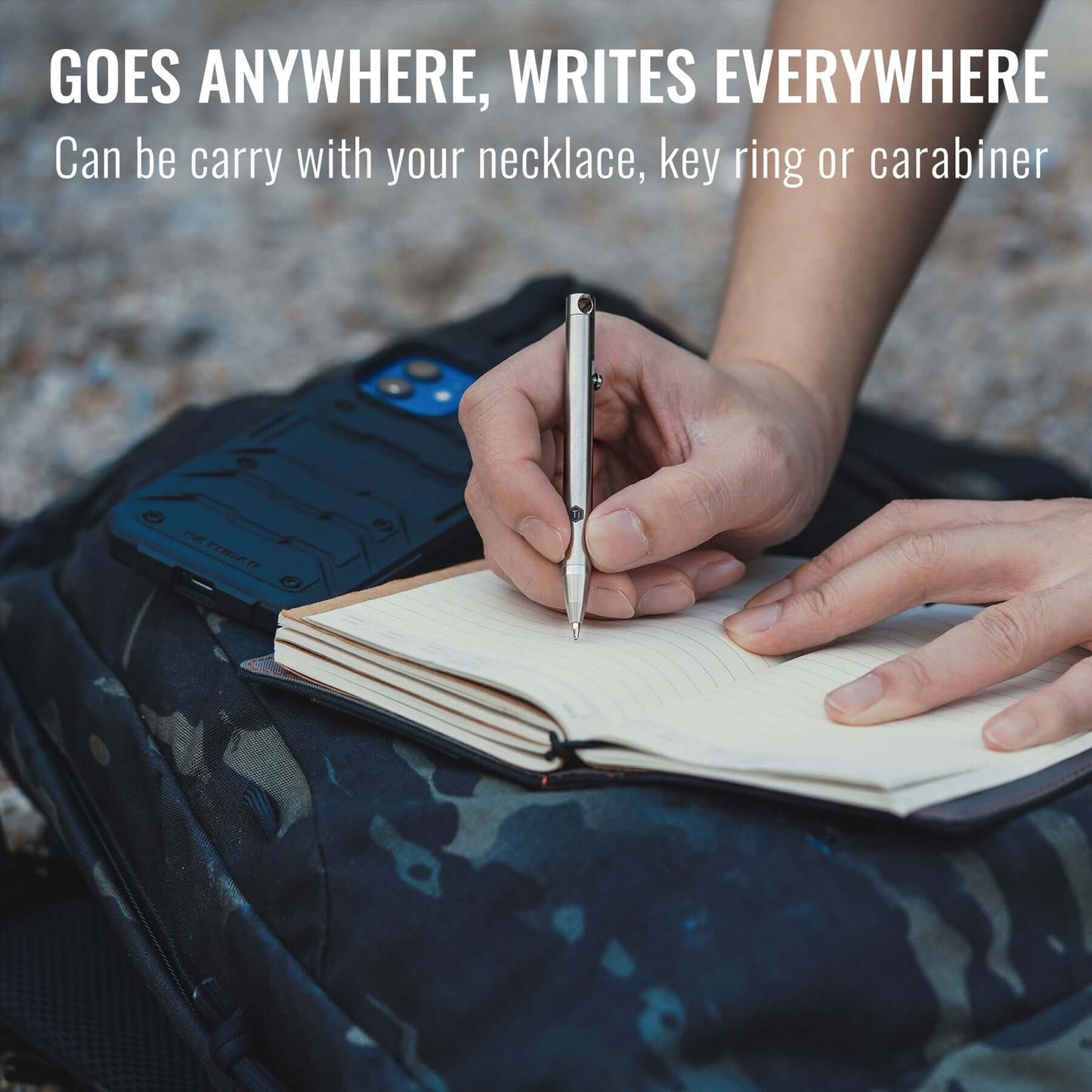 KeyUnity KP00 TITANIUM ALLOY BOLT ACTION PEN