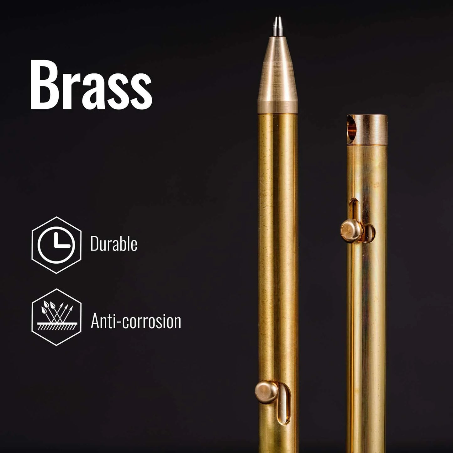 KeyUnity KP00 TITANIUM ALLOY BOLT ACTION PEN