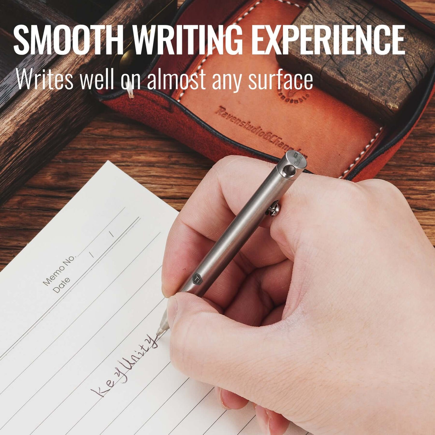 KeyUnity KP00 TITANIUM ALLOY BOLT ACTION PEN