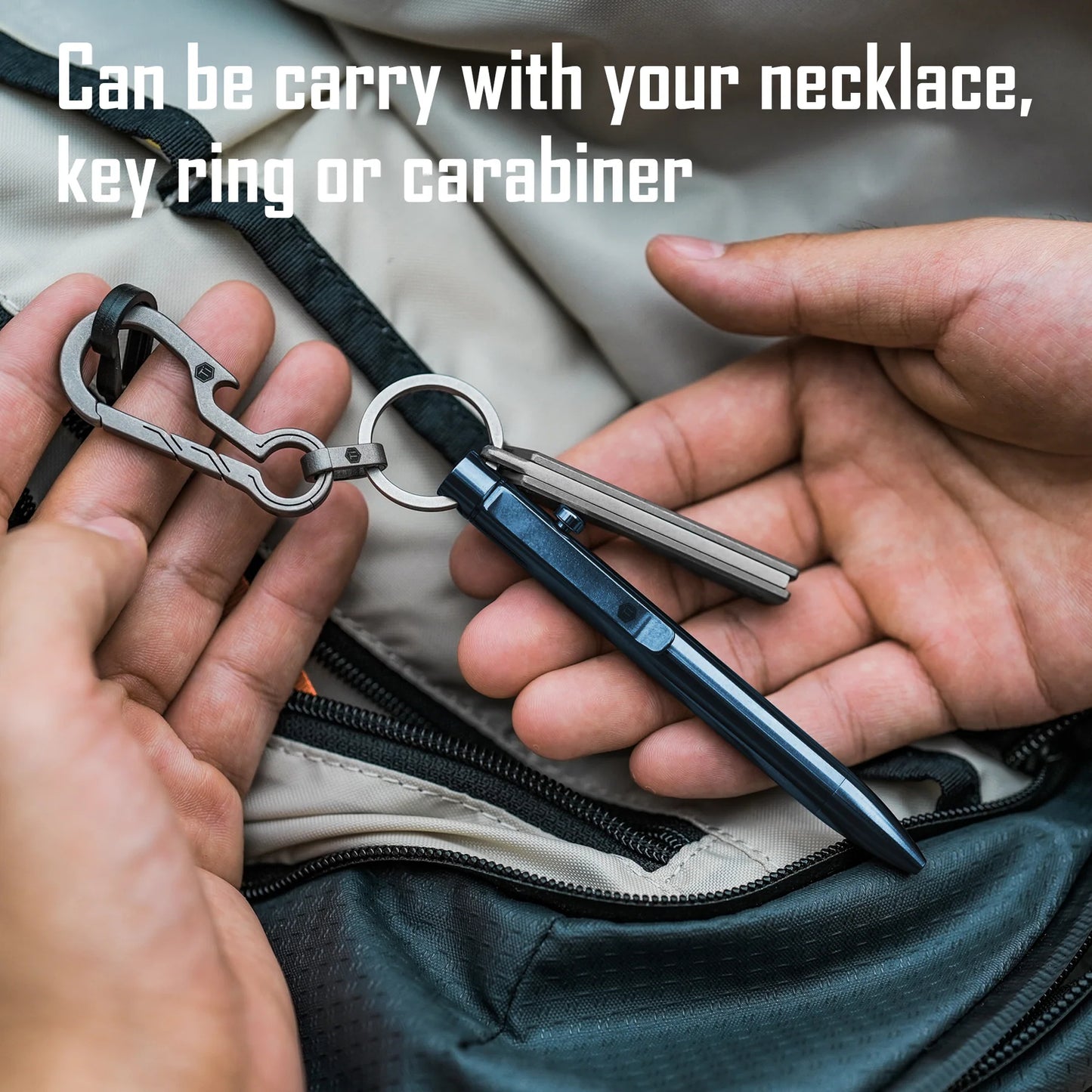 KeyUnity KP03 TITANIUM ALLOY BOLT ACTION PEN