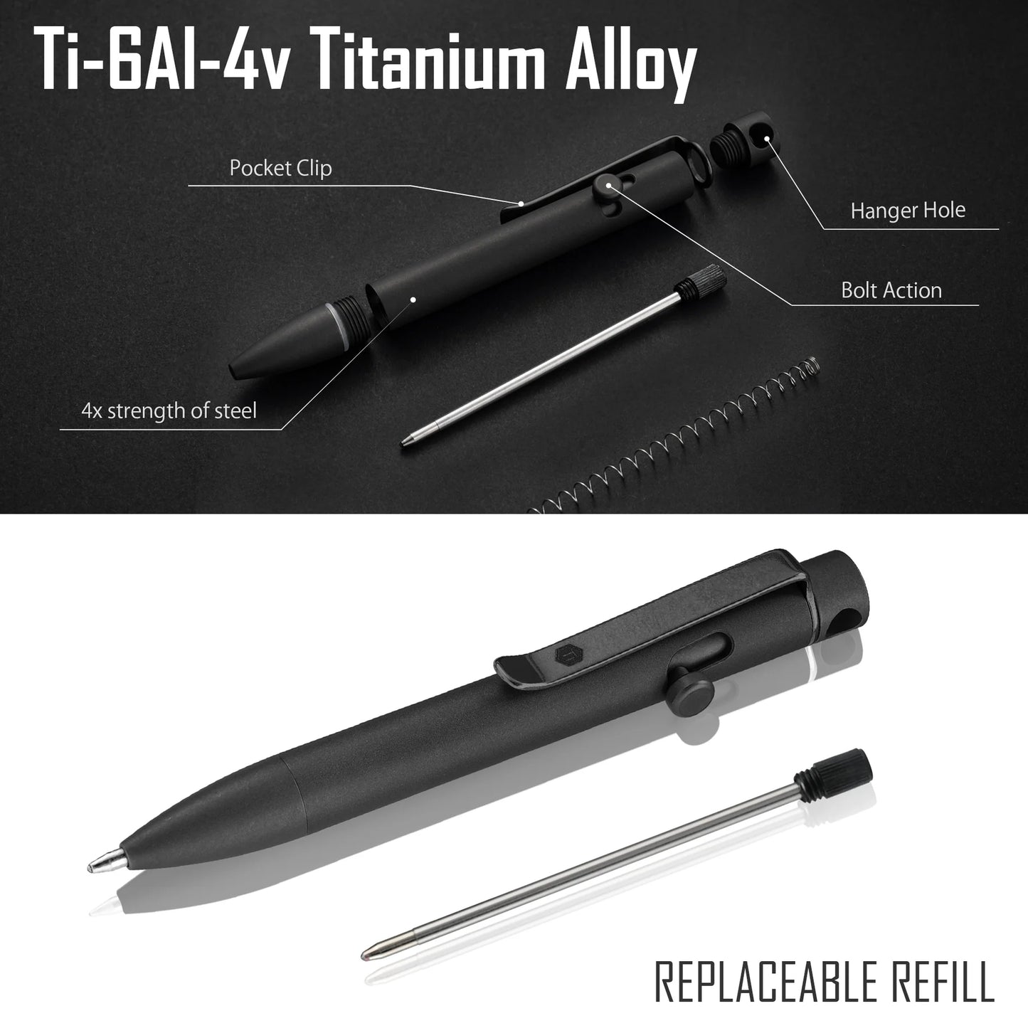 KeyUnity KP04  TITANIUM PEN