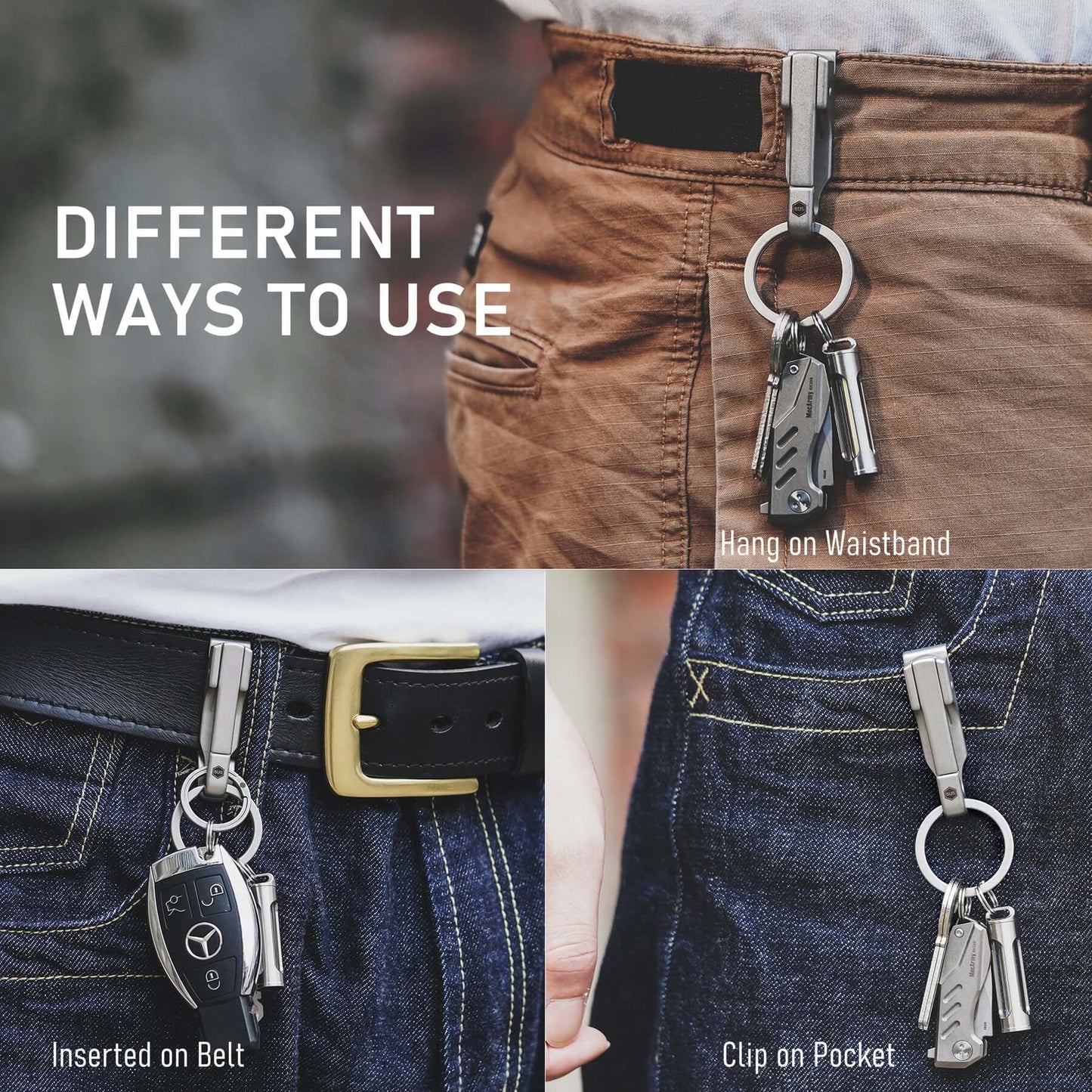 KeyUnity KS02 STAINLESS STEEL KEYCHAIN