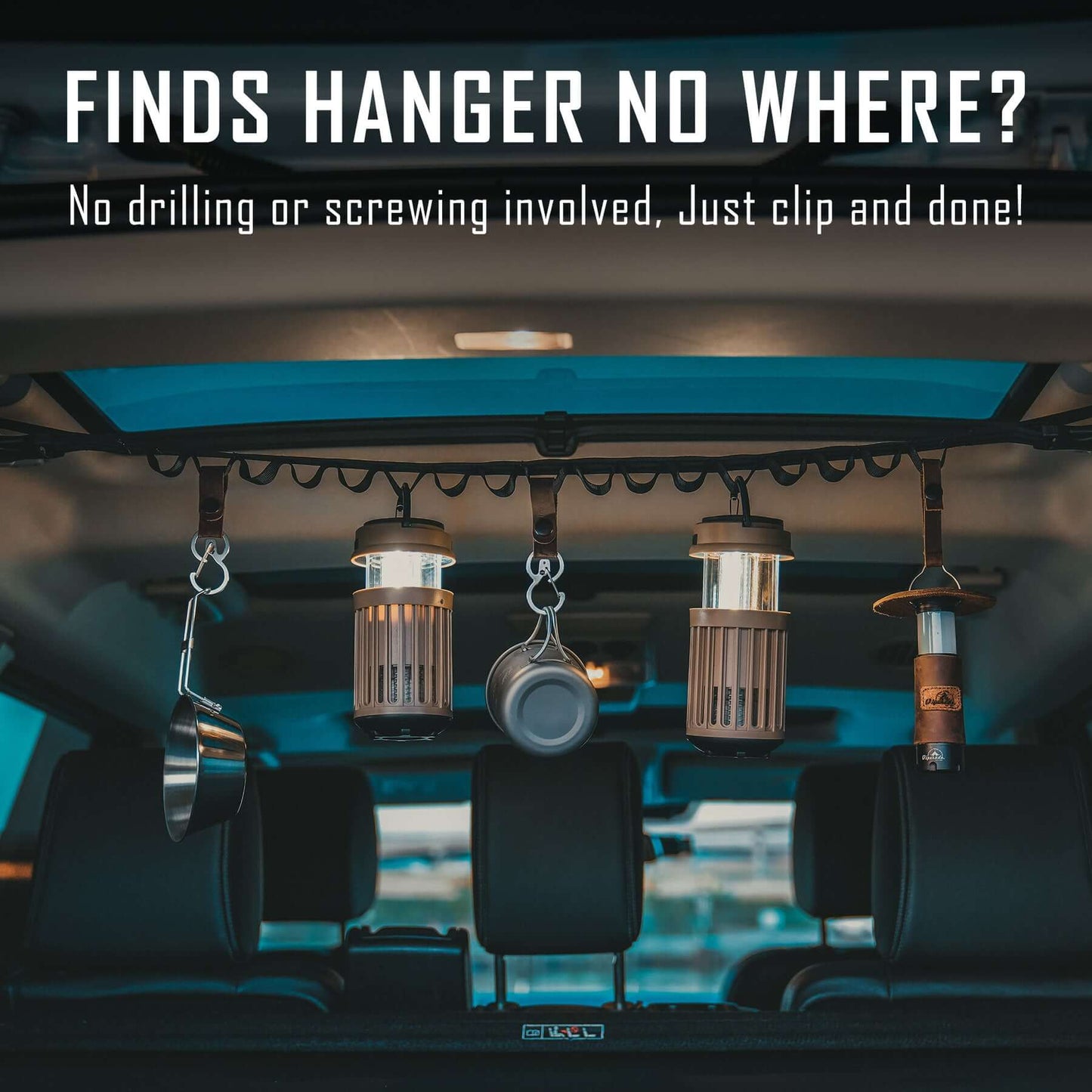 KeyUnity KS03 ANTI LOST STAINLESS STEEL CARABINER CLIP