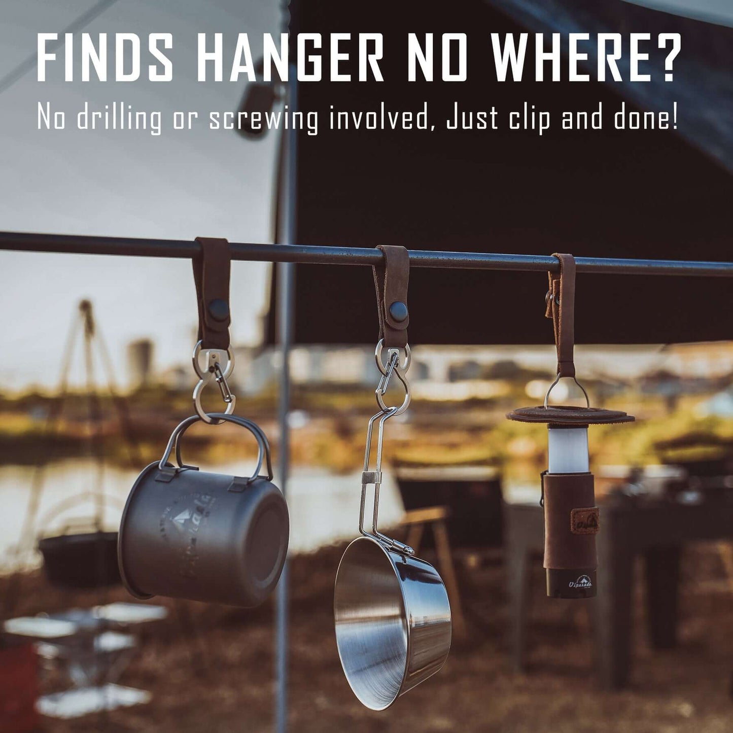 KeyUnity KS03 ANTI LOST STAINLESS STEEL CARABINER CLIP