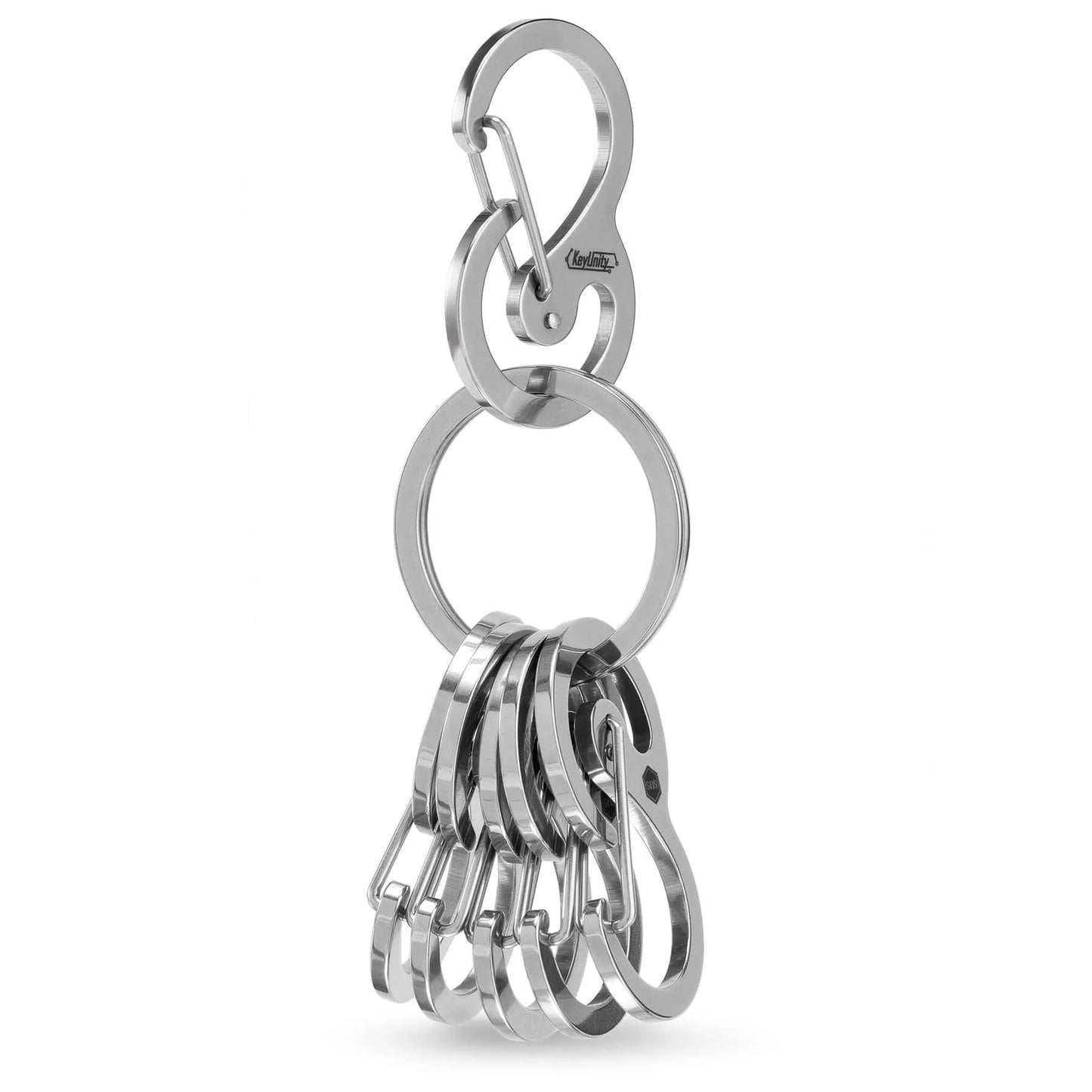 KeyUnity KS05 STAINLESS STEEL CARABINER CLIP