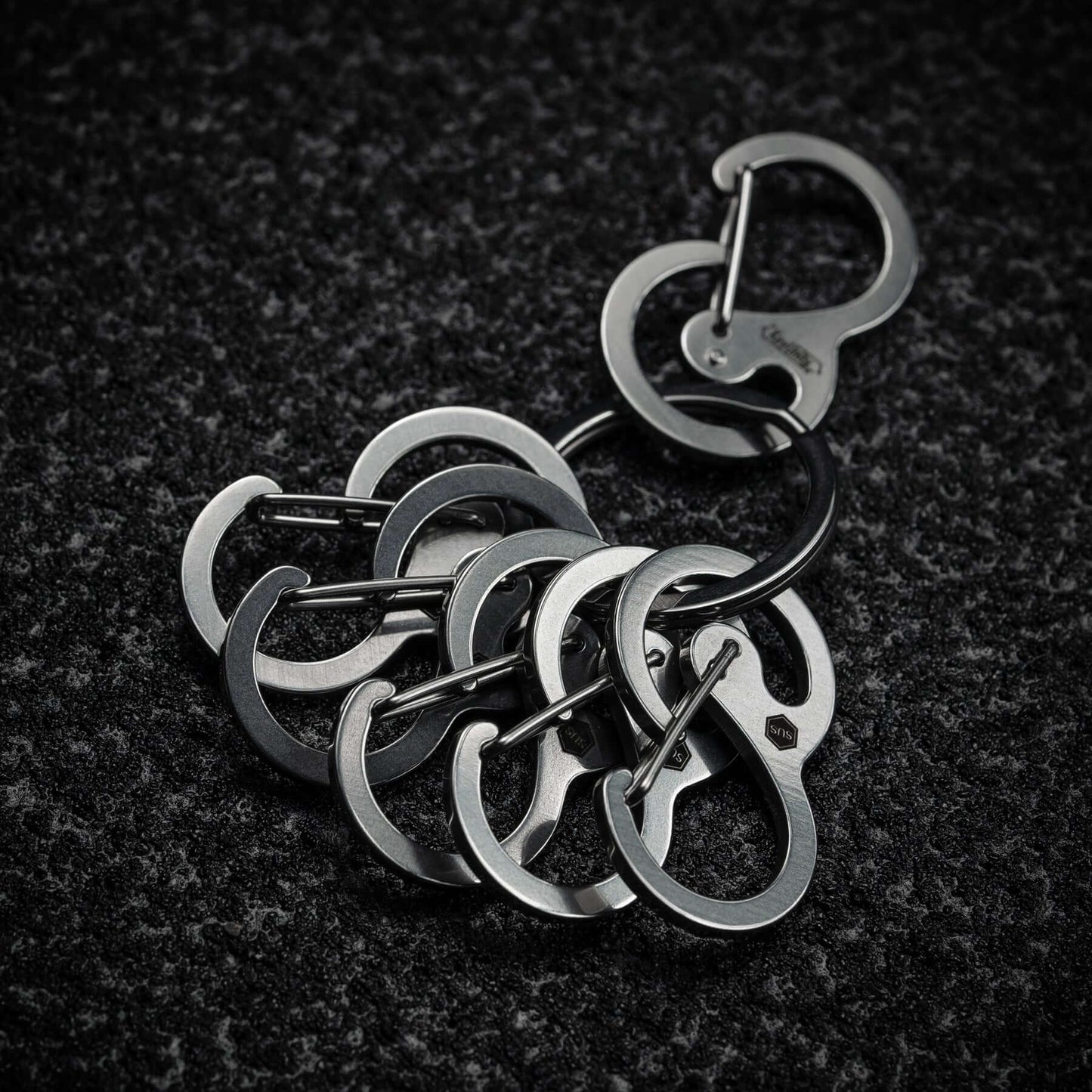 KeyUnity KS05 STAINLESS STEEL CARABINER CLIP