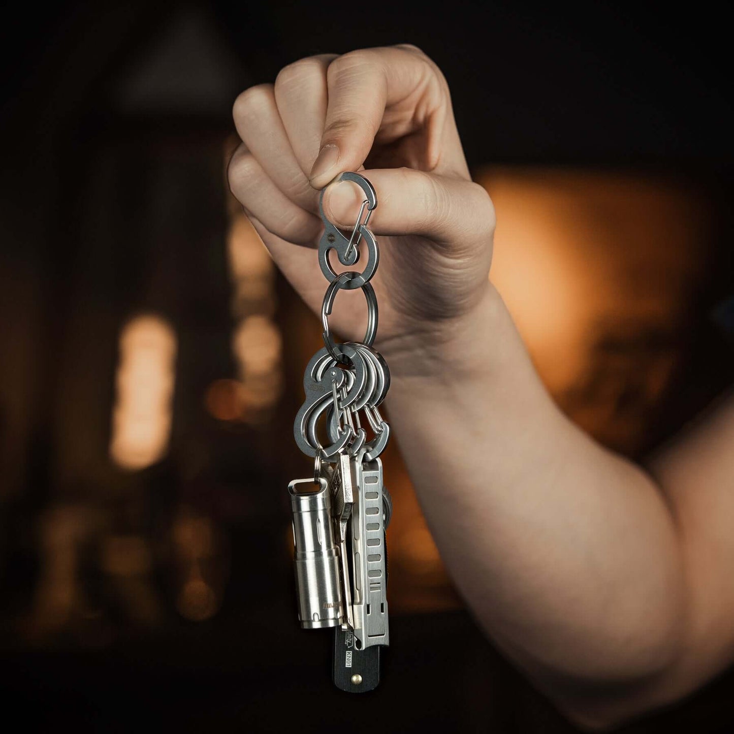 KeyUnity KS05 STAINLESS STEEL CARABINER CLIP