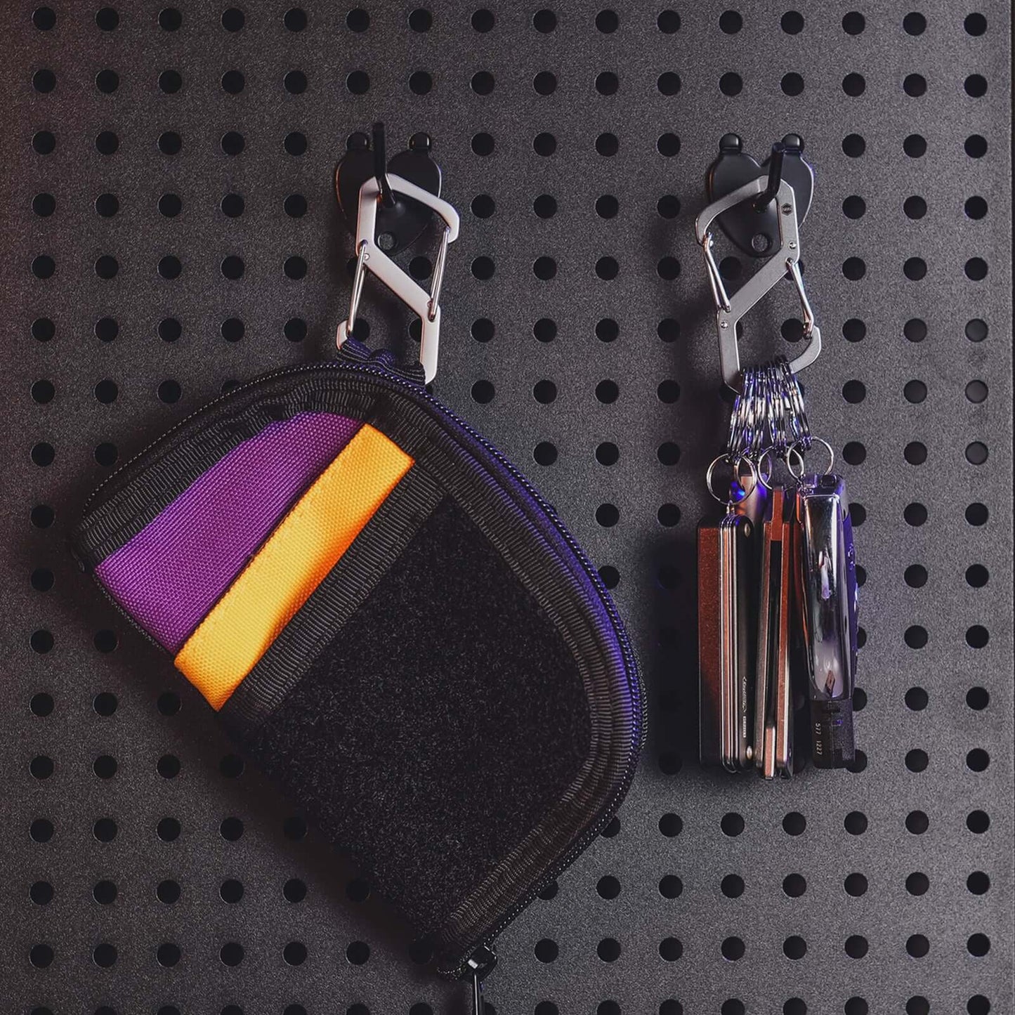 KeyUnity KS07 ANTI LOST STAINLESS STEEL CARABINER CLIP