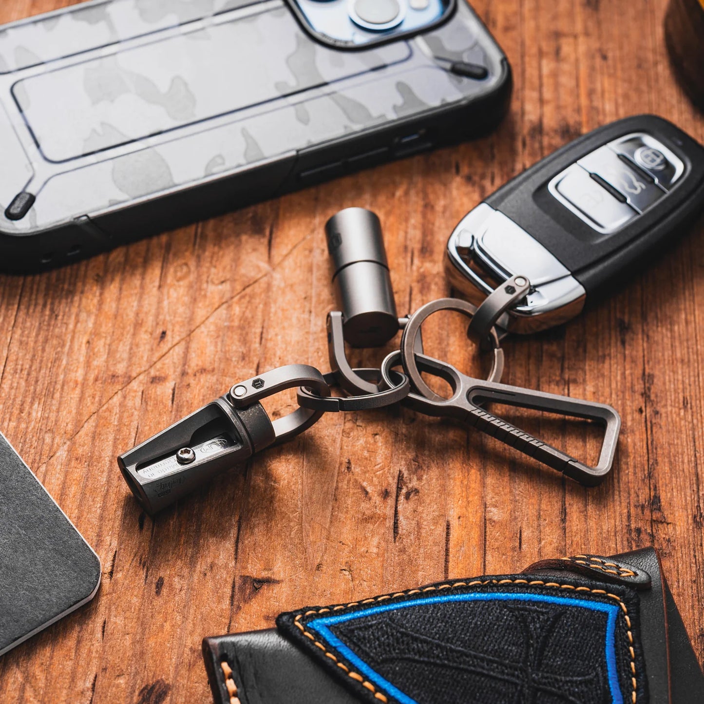 KeyUnity KT00 TITANIUM ALLOY PENCIL SHARPENER