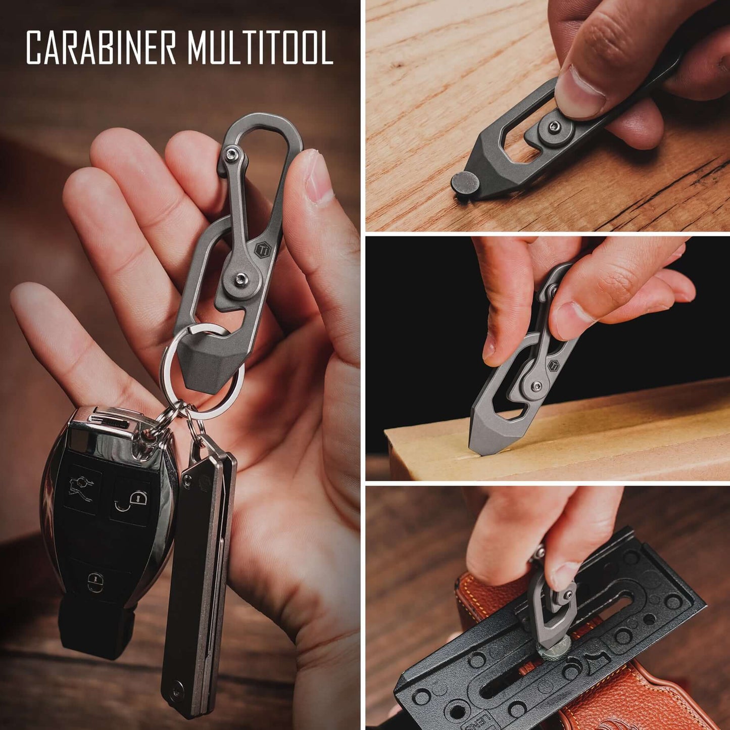 KeyUnity KU04 TITANIUM CARABINER
