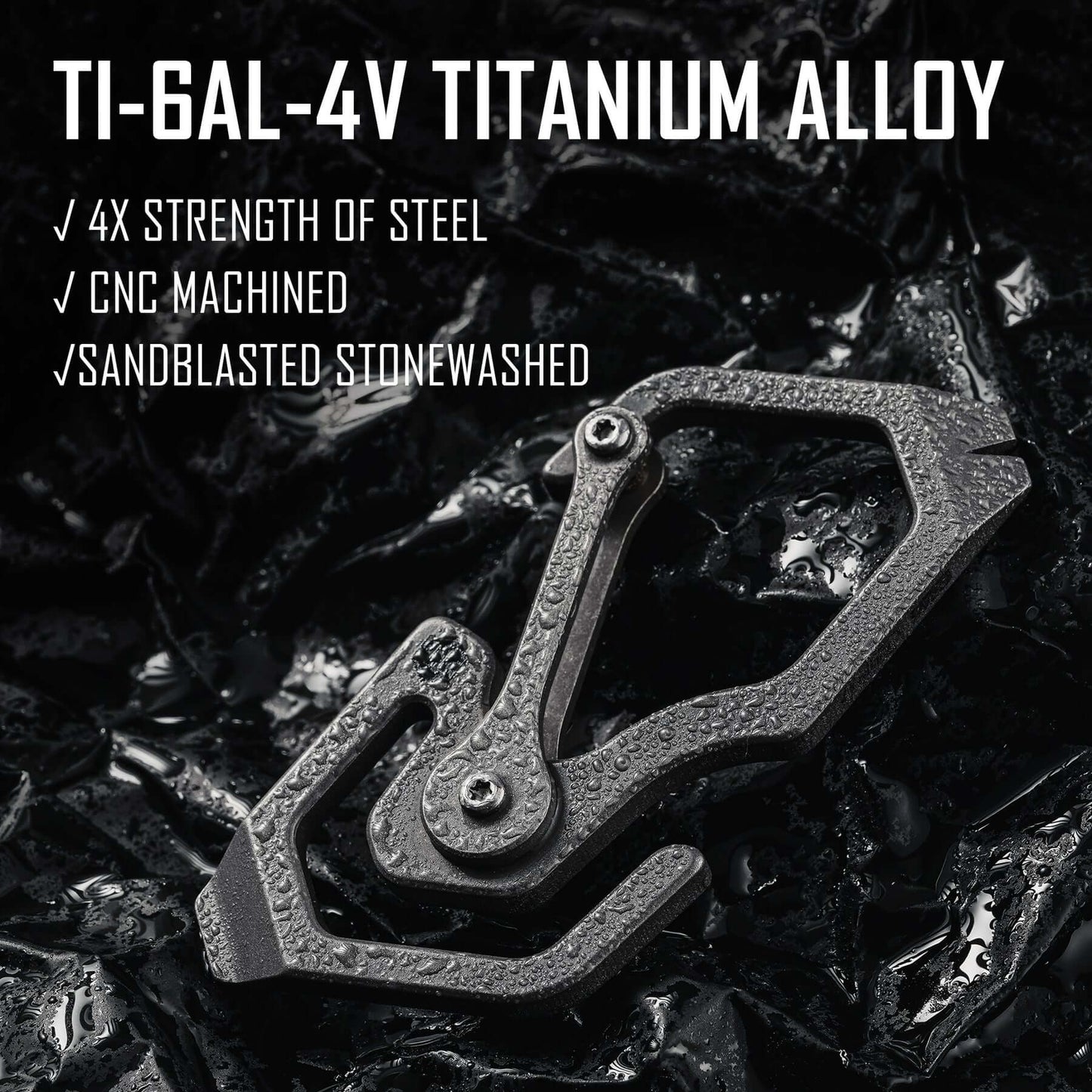 KeyUnity KU05 Titanium Carabiner