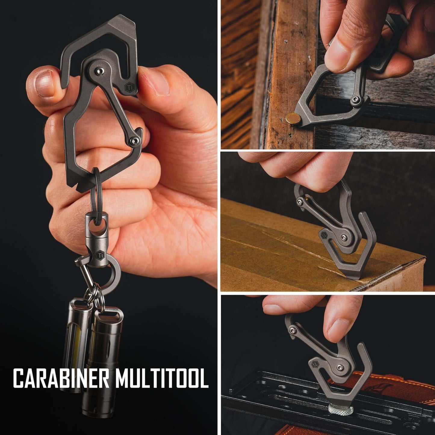 KeyUnity KU05 Titanium Carabiner