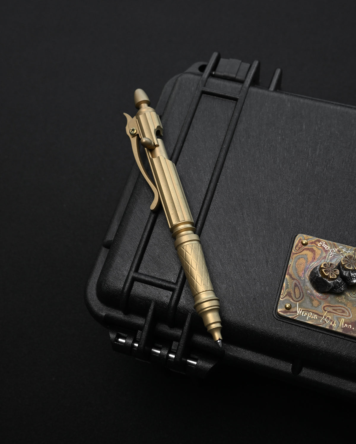 Hidetoshi Nakayama Limited Edition Bronze EDC Custom Ballpoint Pen – SCHMIDT P900