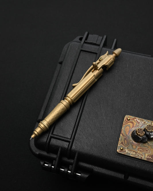 Hidetoshi Nakayama Limited Edition Bronze EDC Custom Ballpoint Pen – SCHMIDT P900