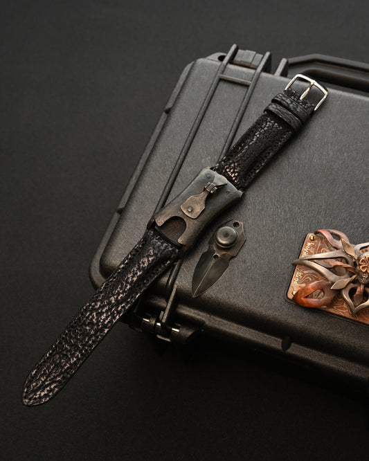 中山英俊 メカニカル Mini EDC カスタムナイフ ATS34 SUS303ステンレス