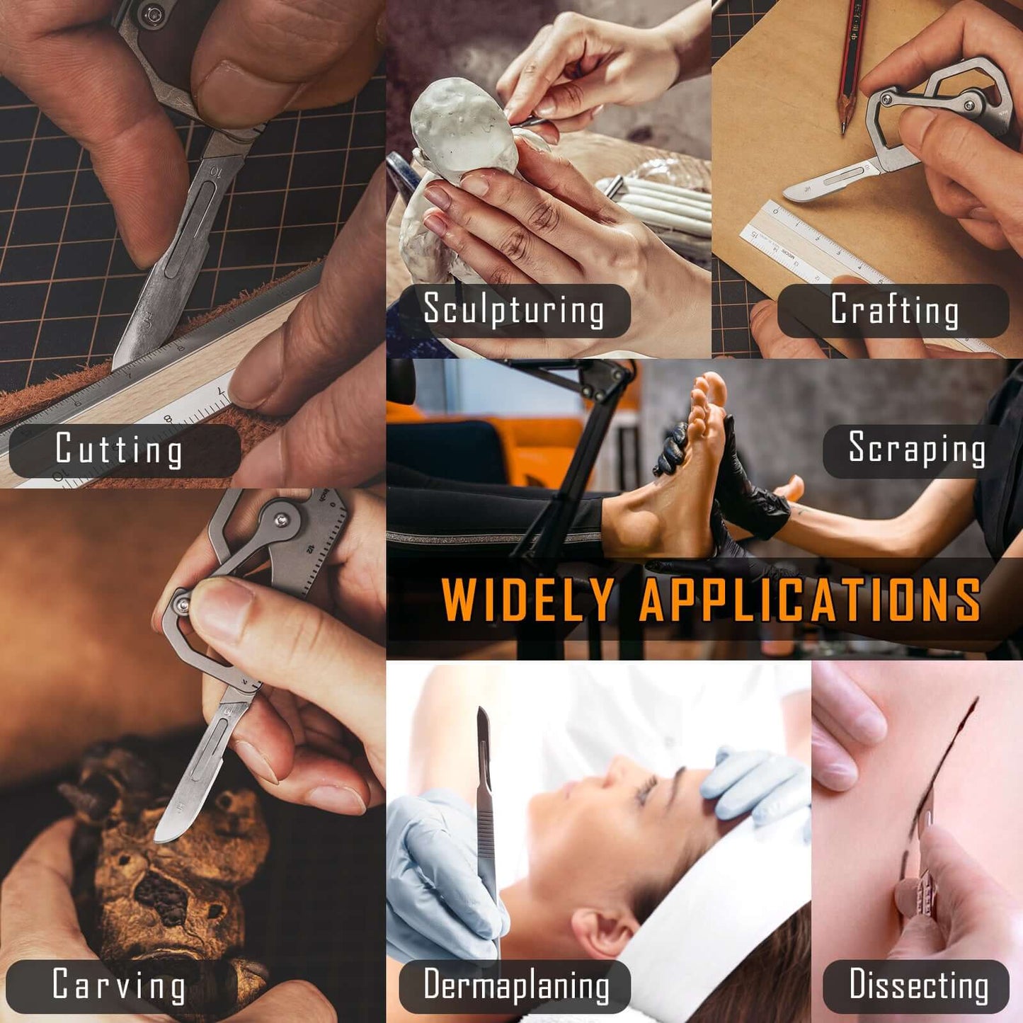 KeyUnity KA00 JH #10 SCALPEL BLADES