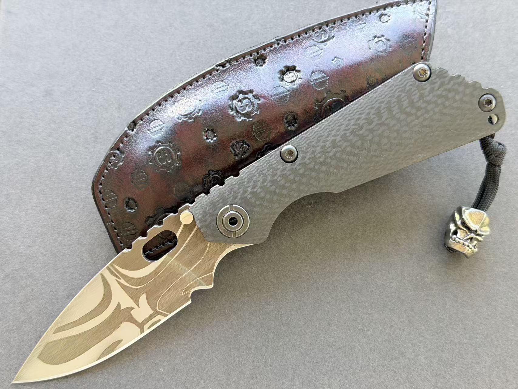 STRIDER × STARLINGEAR カミカゼリング・ギャラ付き Mick Strider × Starlingear SnG Custom Knife | Rare Old-School – 三
