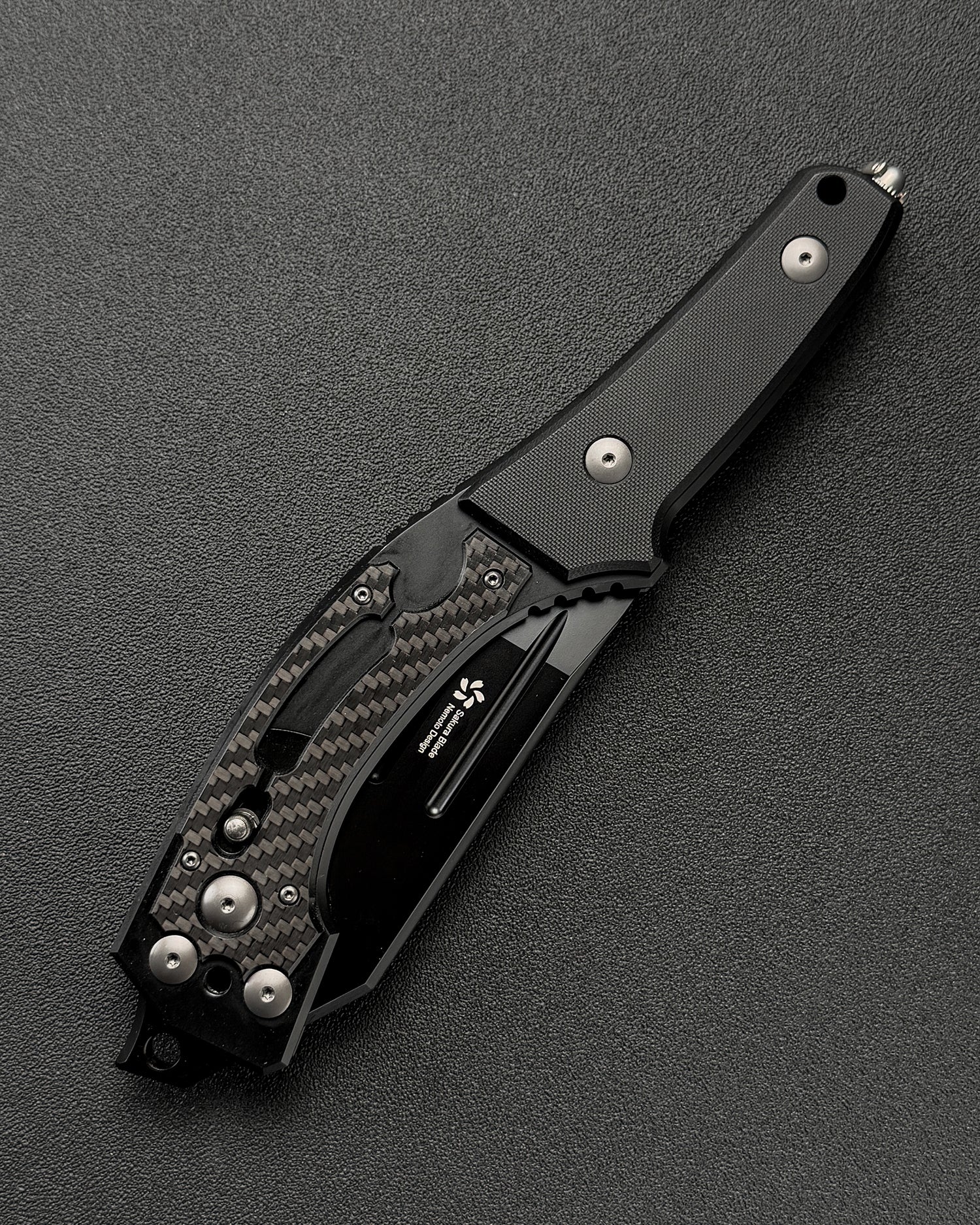 Tomoyuki Nemoto D2 Folding Axe Carbon Fiber G10 Axis Lock – 三泉商店