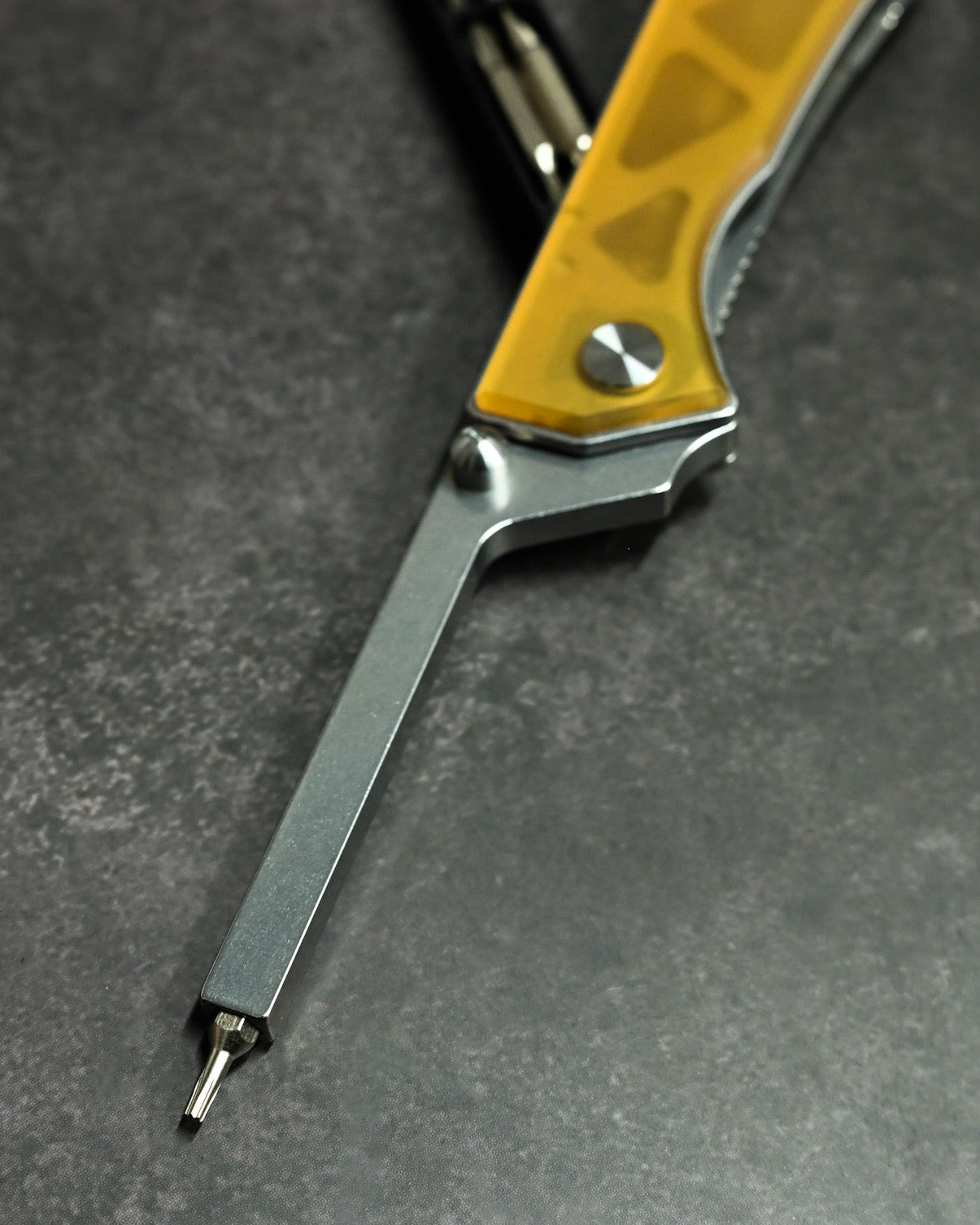 NUKNIVES T33 Multi-Functional Folding Screwdriver – PEI Handle (Includes EDC Pouch)