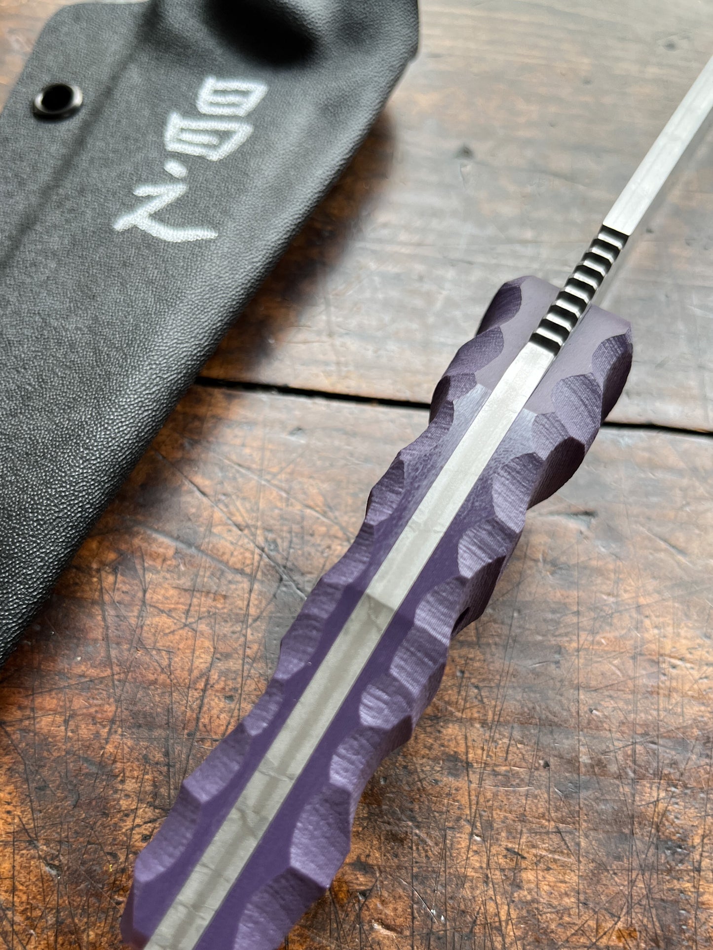 Rare Kiku Knives Fish Neo – Kikuo Matsuda & Masayuki Matsuda SPG-2 San Mai Custom Fixed Blade Knife