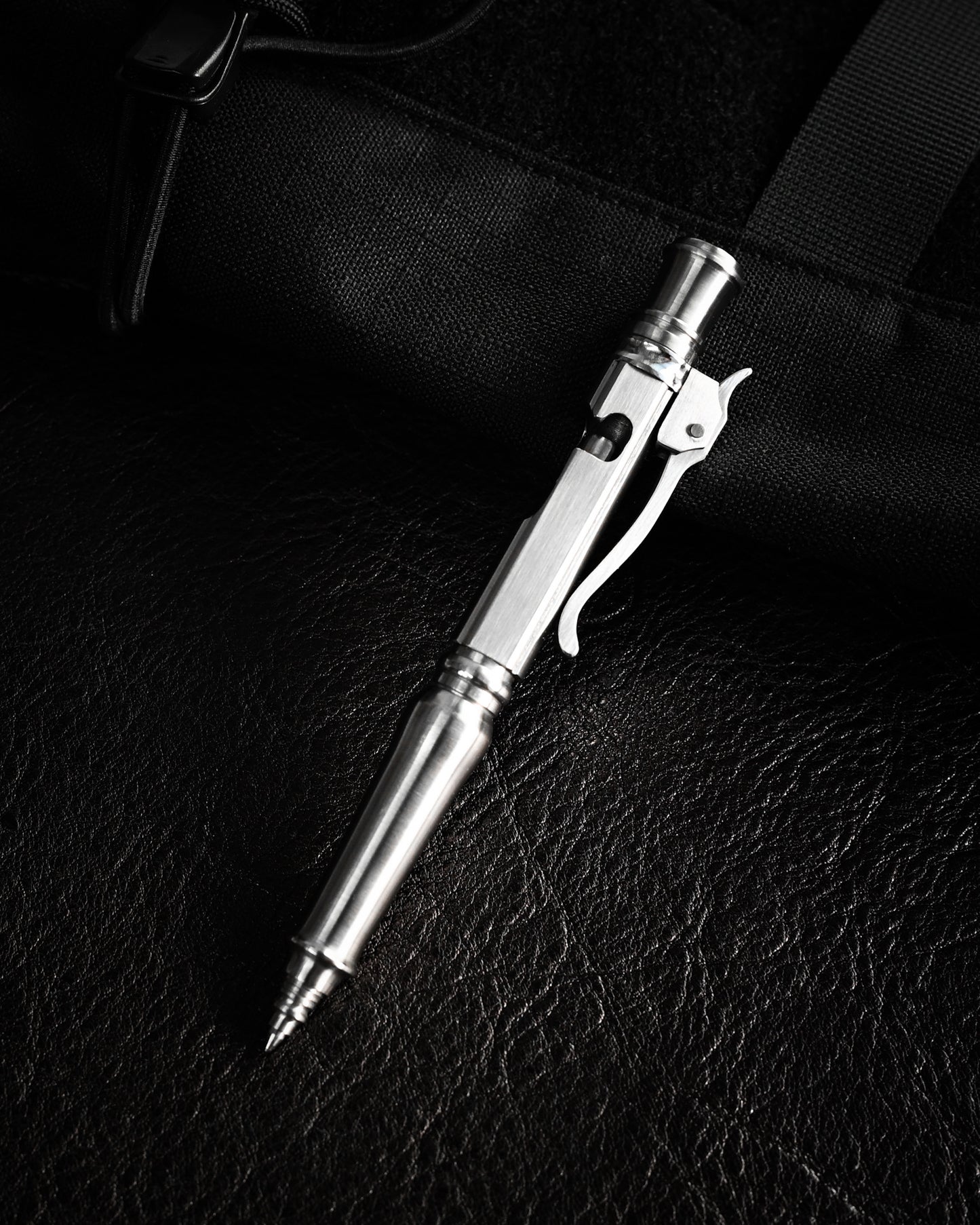Hidetoshi Nakayama Custom Stainless Steel Bolt-Action Tactical Pen Knife