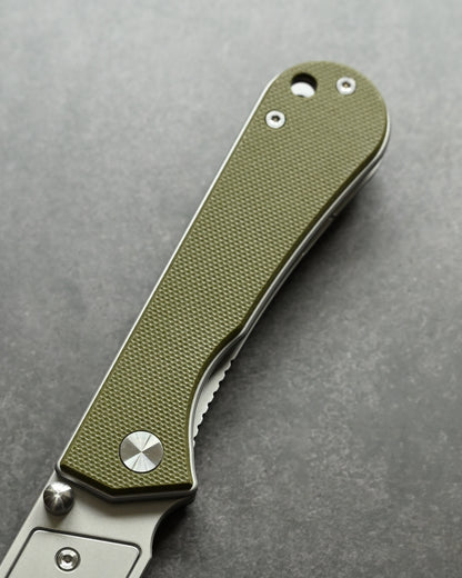 NUKNIVES OD Green G10 Handle Quick-Open Replaceable Blade Utility Knife | Kumpanter U23