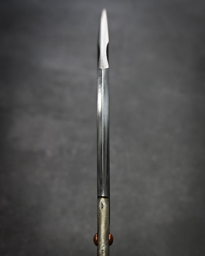 Yukio Nibu – One-Off Custom Knife R8-14 Reclaimed Seki Military Sword Fragment