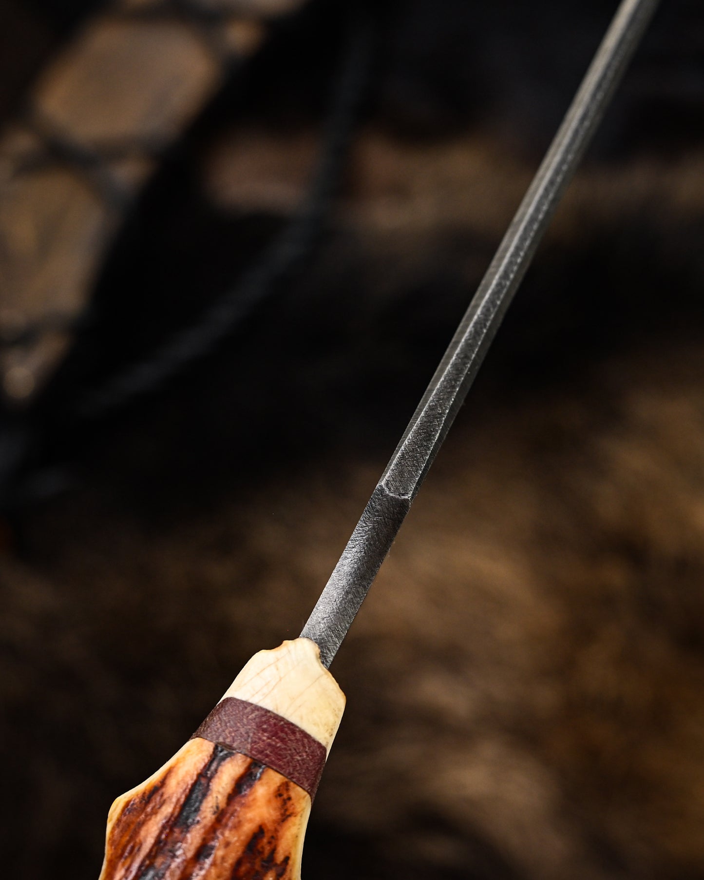 Made in Japan  Hidetsugu Shimada "Ishitora" Custom Handmade Hunting Knife