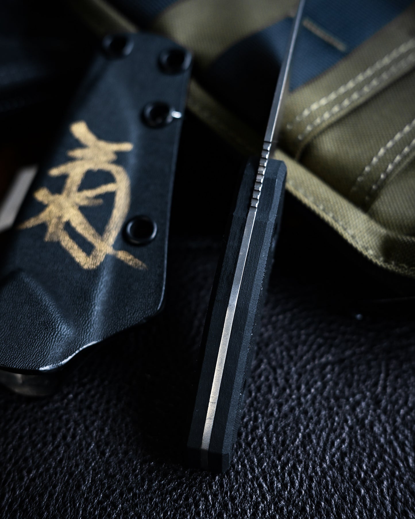 Kiku Knives 松田菊男 シン-カジカ カスタムアウトドアナイフ 14C28Nブレード