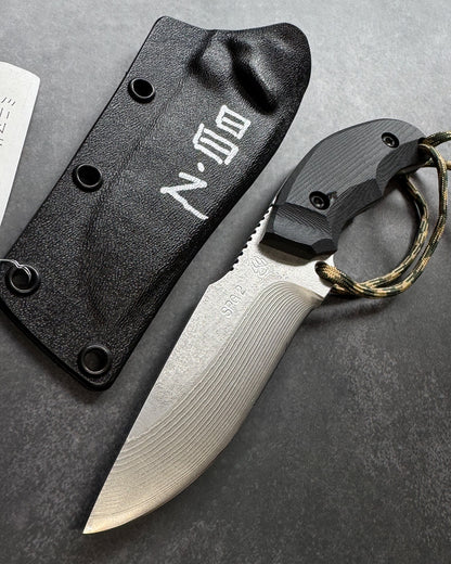 KikuKnives Full Custom Minimalist SPG-2 Laminated Steel　Special Custom Handle  Rare Collector’s Piece