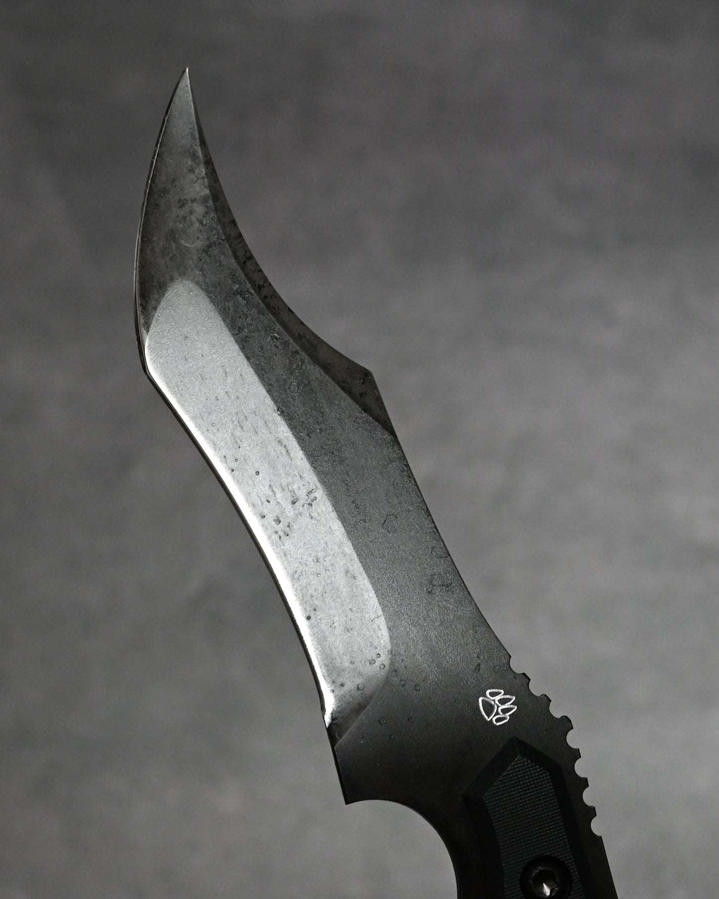 Black-One 日本製 固定刃ナイフ 松田菊男（松田昌之）作｜青紙スーパー鋼｜G10 ブラック