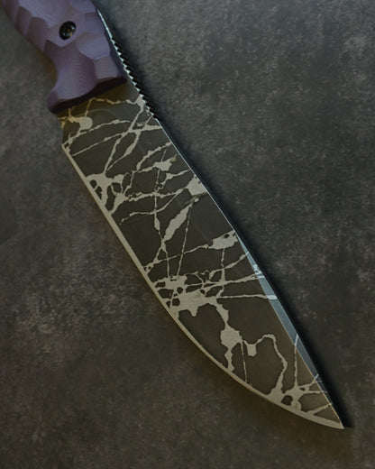 Extremely Rare｜Lake Biwa Show Edition｜Masayuki Matsuda “Nokaze”｜OU-31 Outdoor Fixed Blade｜G10 Handle｜Handmade in Japan